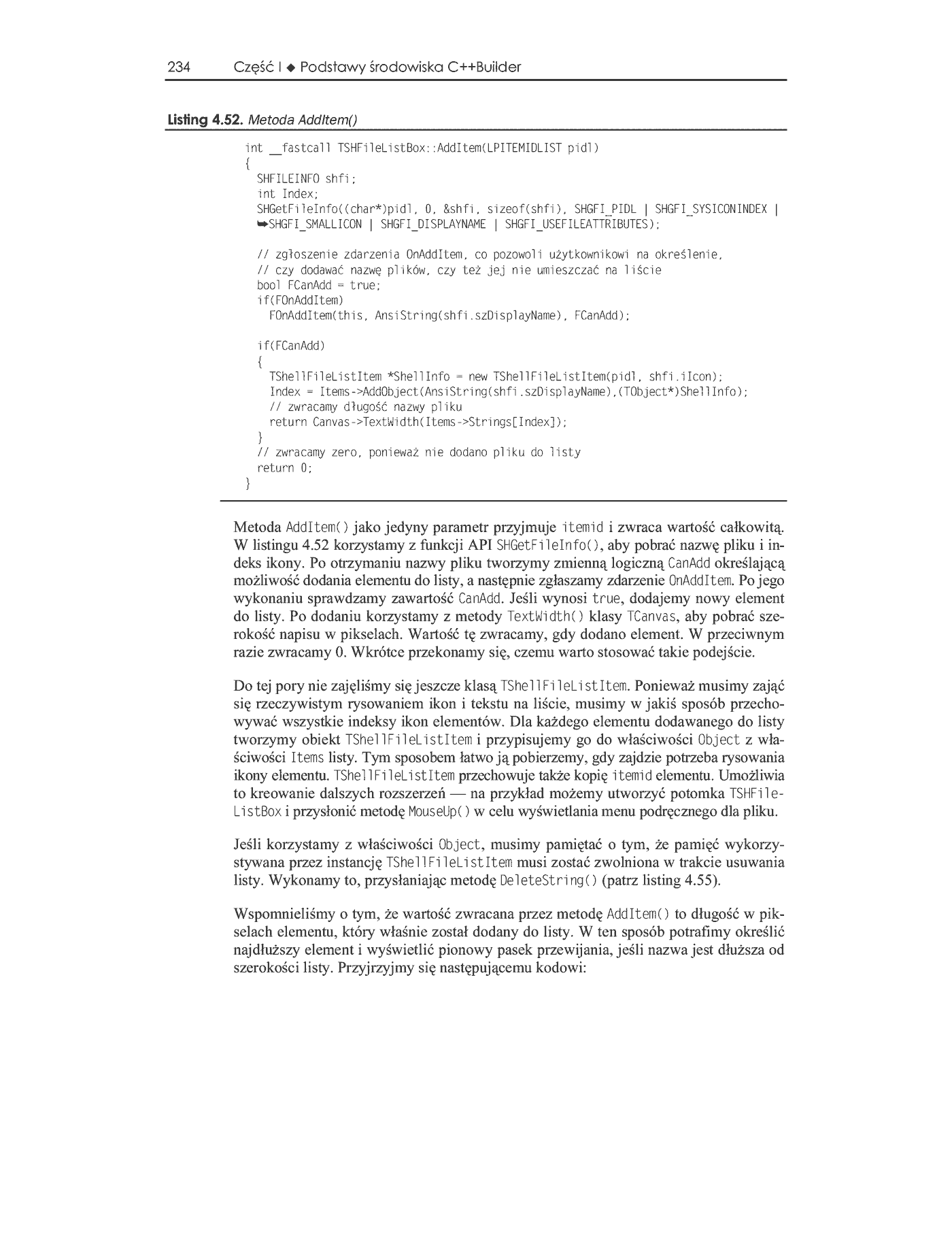 Fragment „C++ Builder 6. Vademecum profesjonalisty” — strona 65 z 100