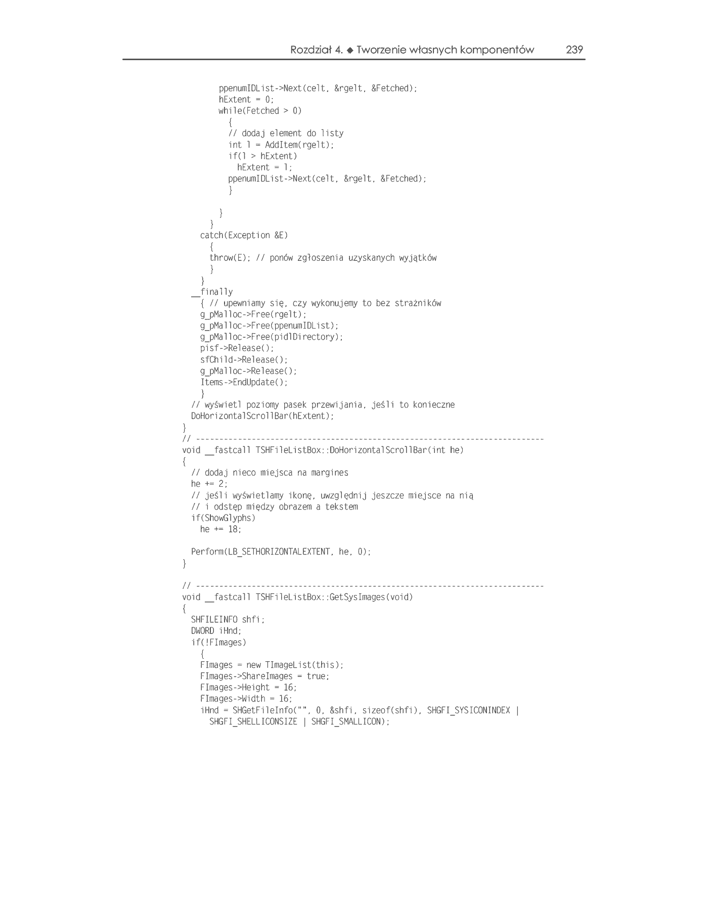 Fragment „C++ Builder 6. Vademecum profesjonalisty” — strona 70 z 100