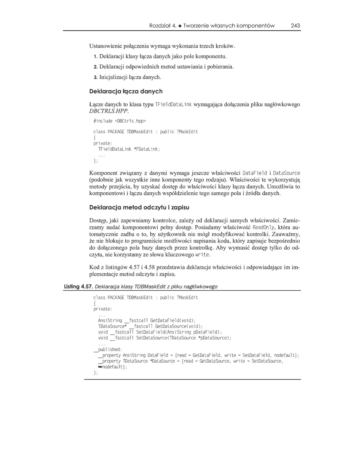 Fragment „C++ Builder 6. Vademecum profesjonalisty” — strona 74 z 100
