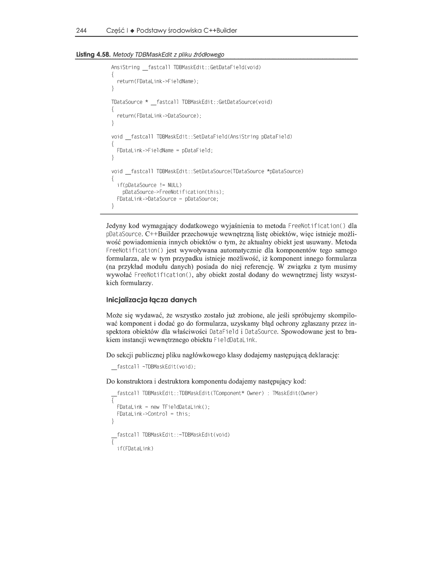 Fragment „C++ Builder 6. Vademecum profesjonalisty” — strona 75 z 100