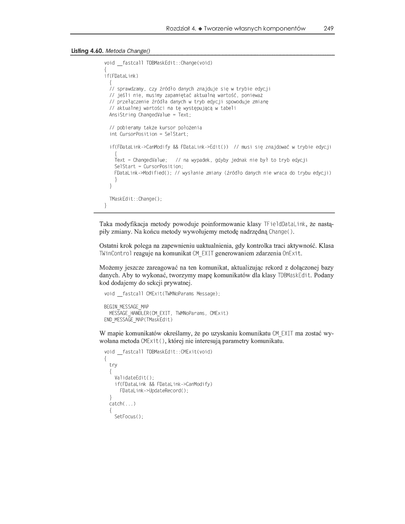 Fragment „C++ Builder 6. Vademecum profesjonalisty” — strona 80 z 100