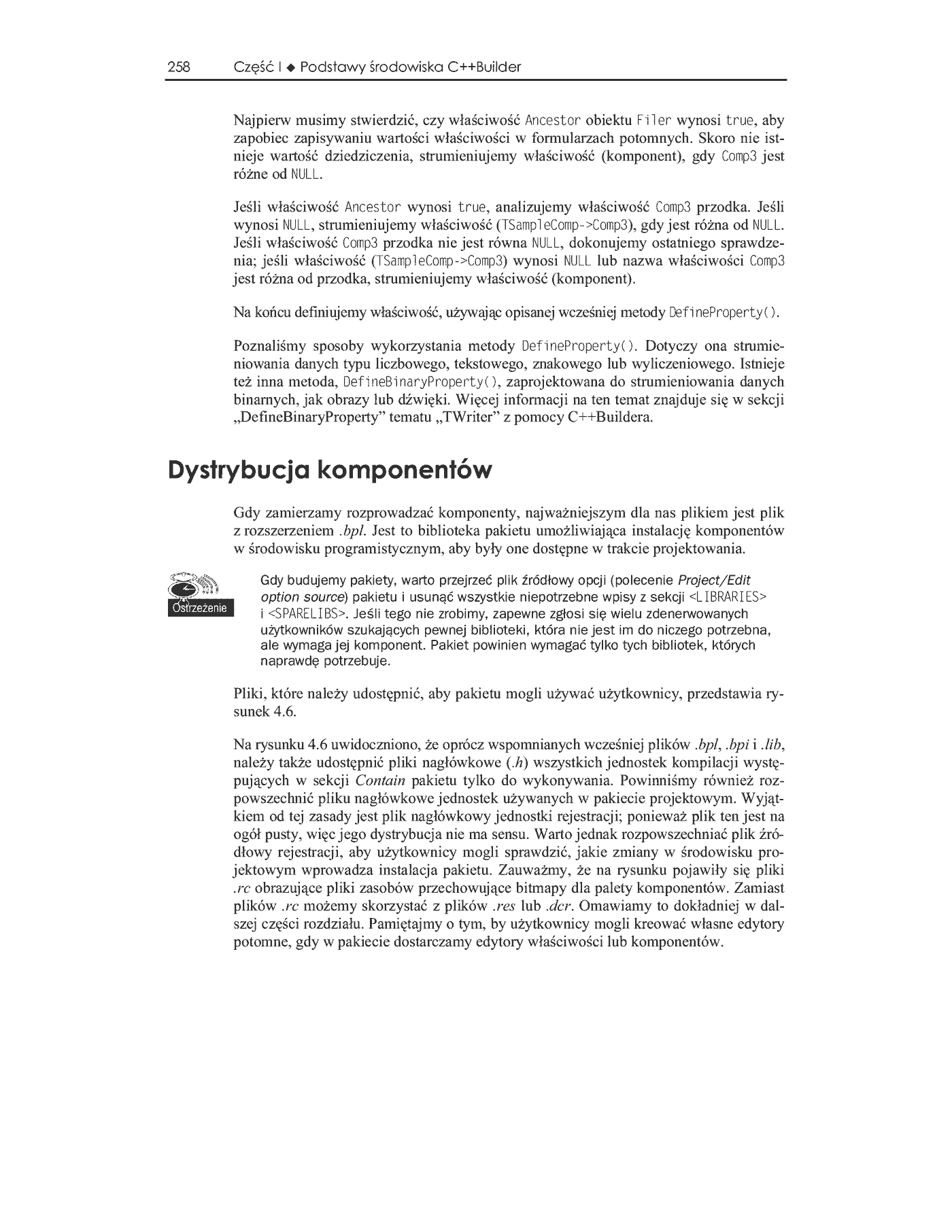 Fragment „C++ Builder 6. Vademecum profesjonalisty” — strona 89 z 100