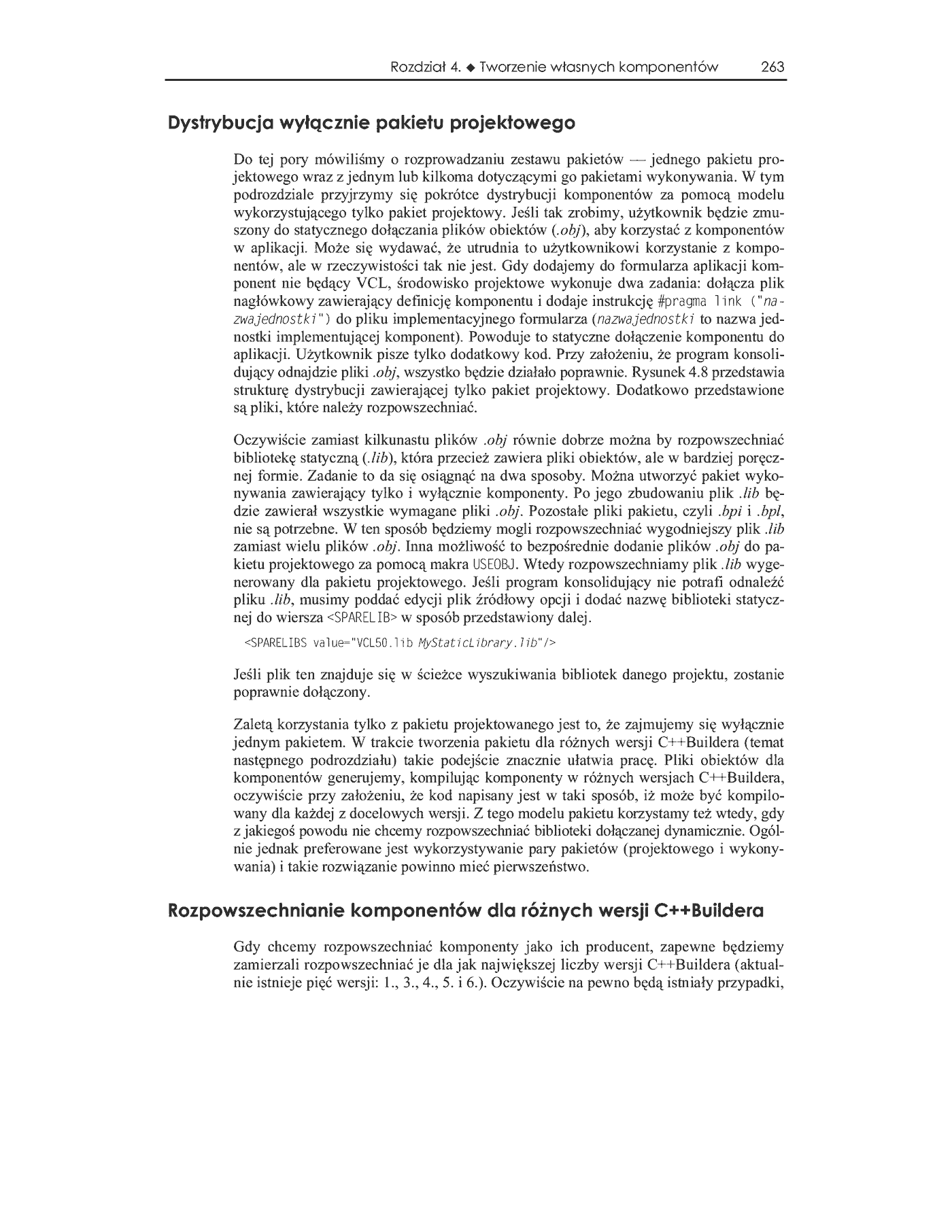 Fragment „C++ Builder 6. Vademecum profesjonalisty” — strona 94 z 100