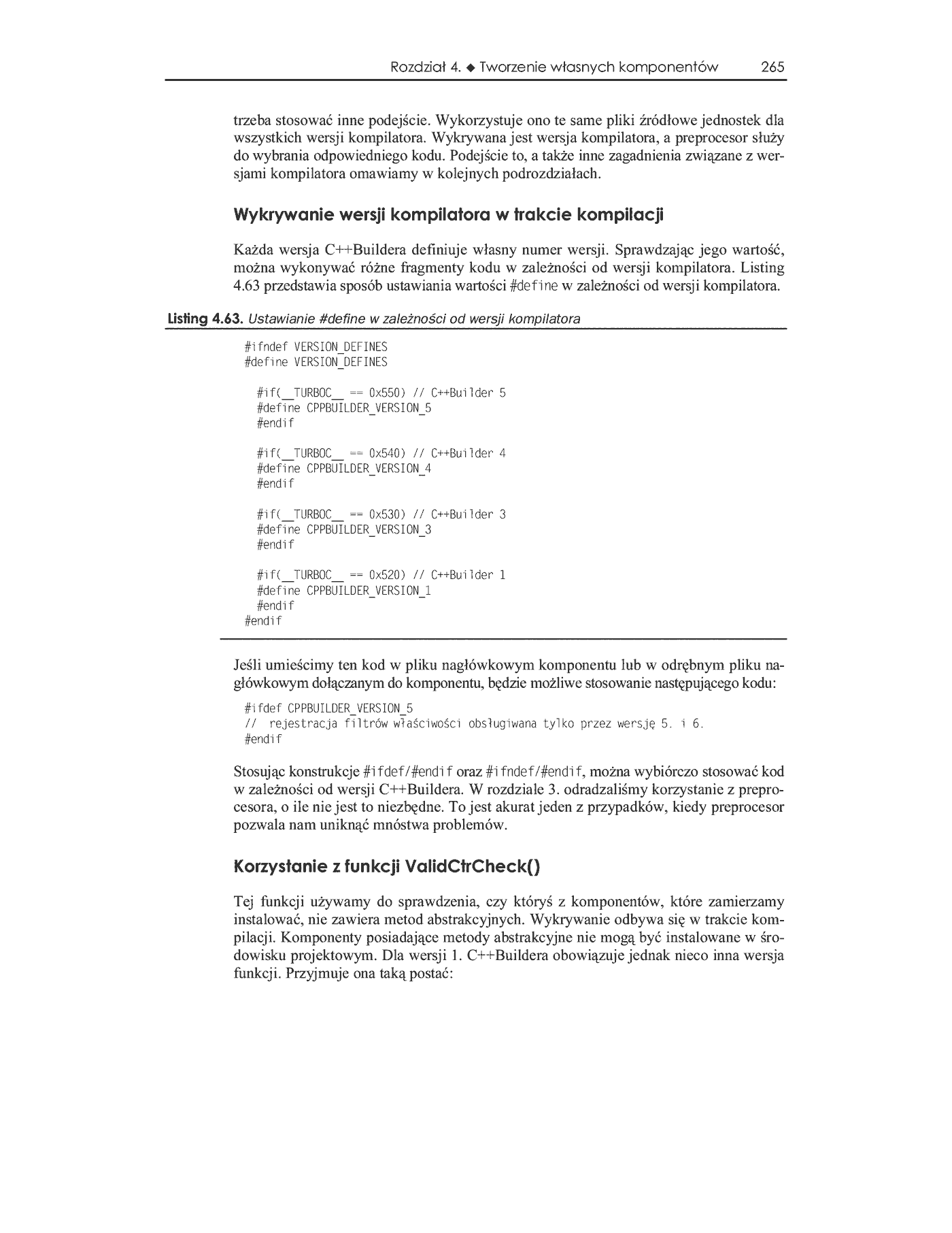 Fragment „C++ Builder 6. Vademecum profesjonalisty” — strona 96 z 100