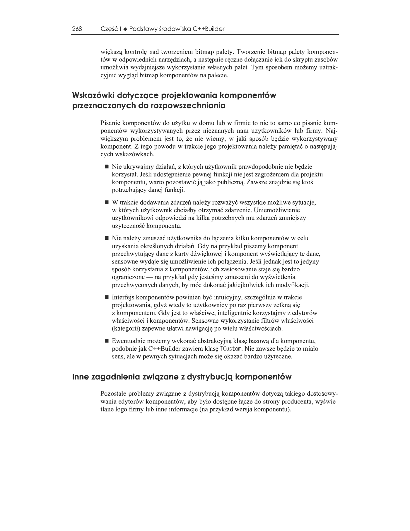 Fragment „C++ Builder 6. Vademecum profesjonalisty” — strona 99 z 100
