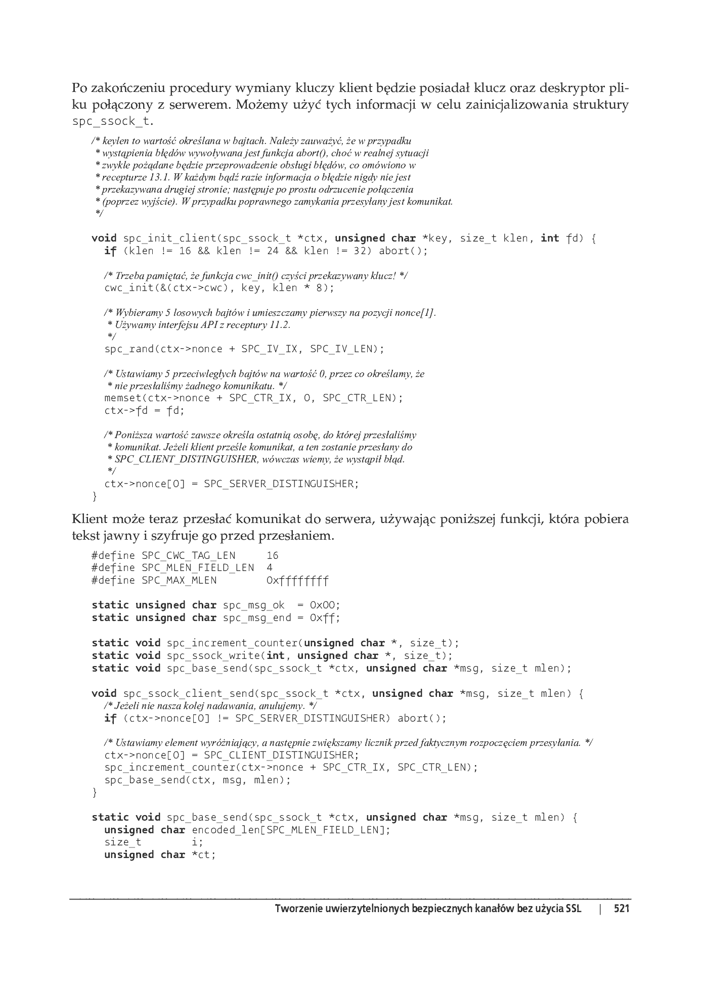 Fragment „C i C++. Bezpieczne programowanie. Receptury” — strona 46 z 51