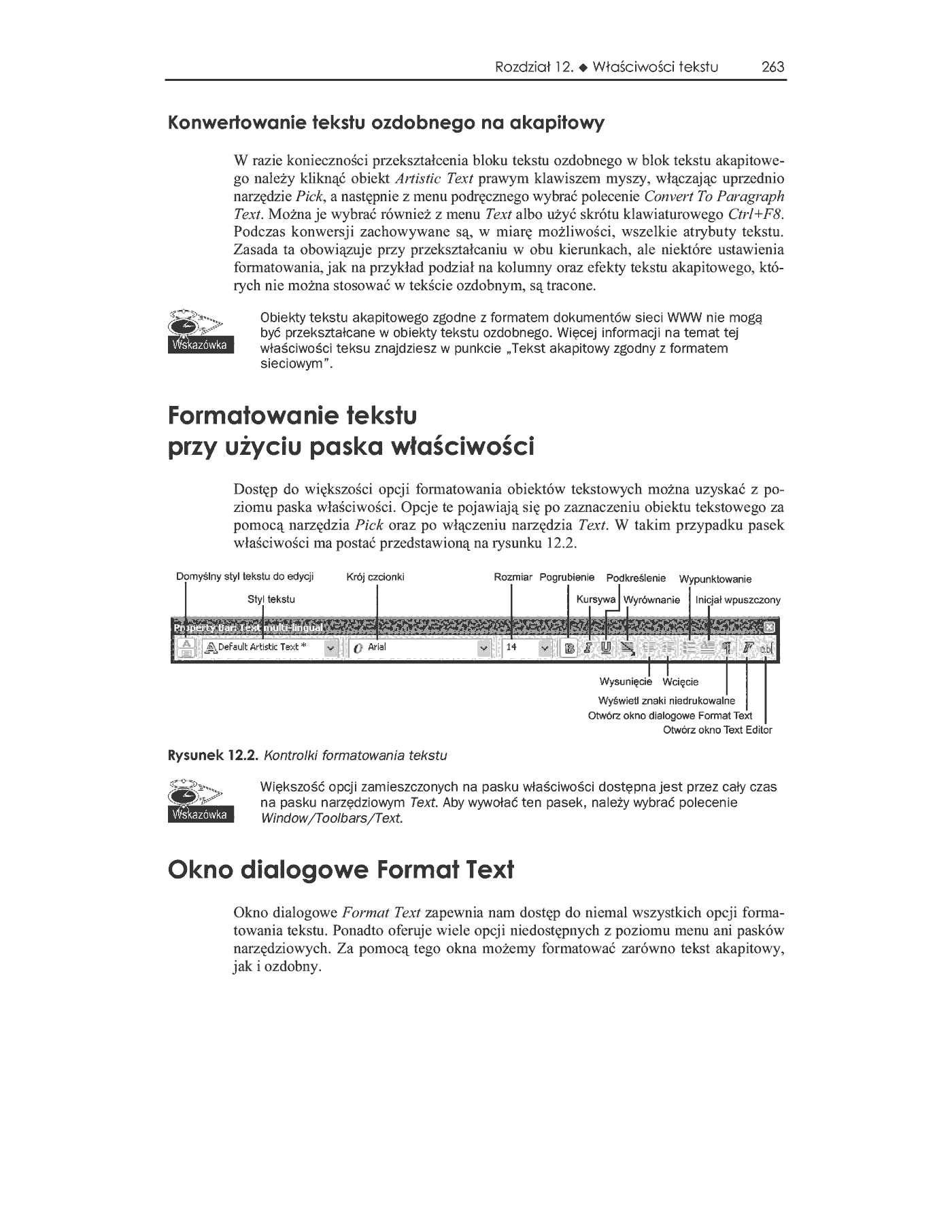 Fragment „CorelDRAW 12. Oficjalny podręcznik” — strona 18 z 41
