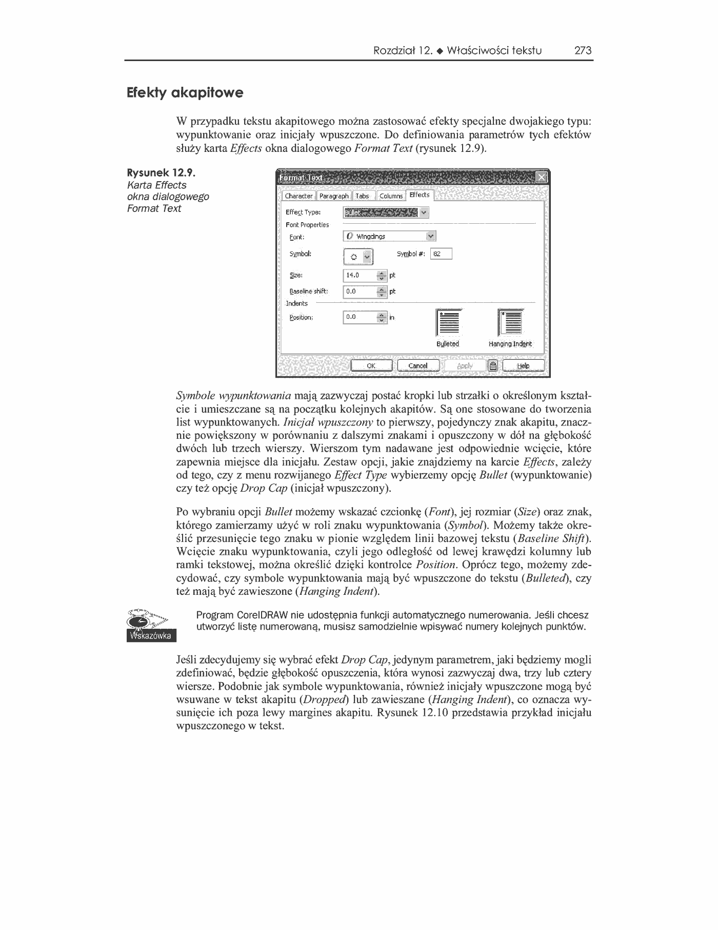 Fragment „CorelDRAW 12. Oficjalny podręcznik” — strona 28 z 41