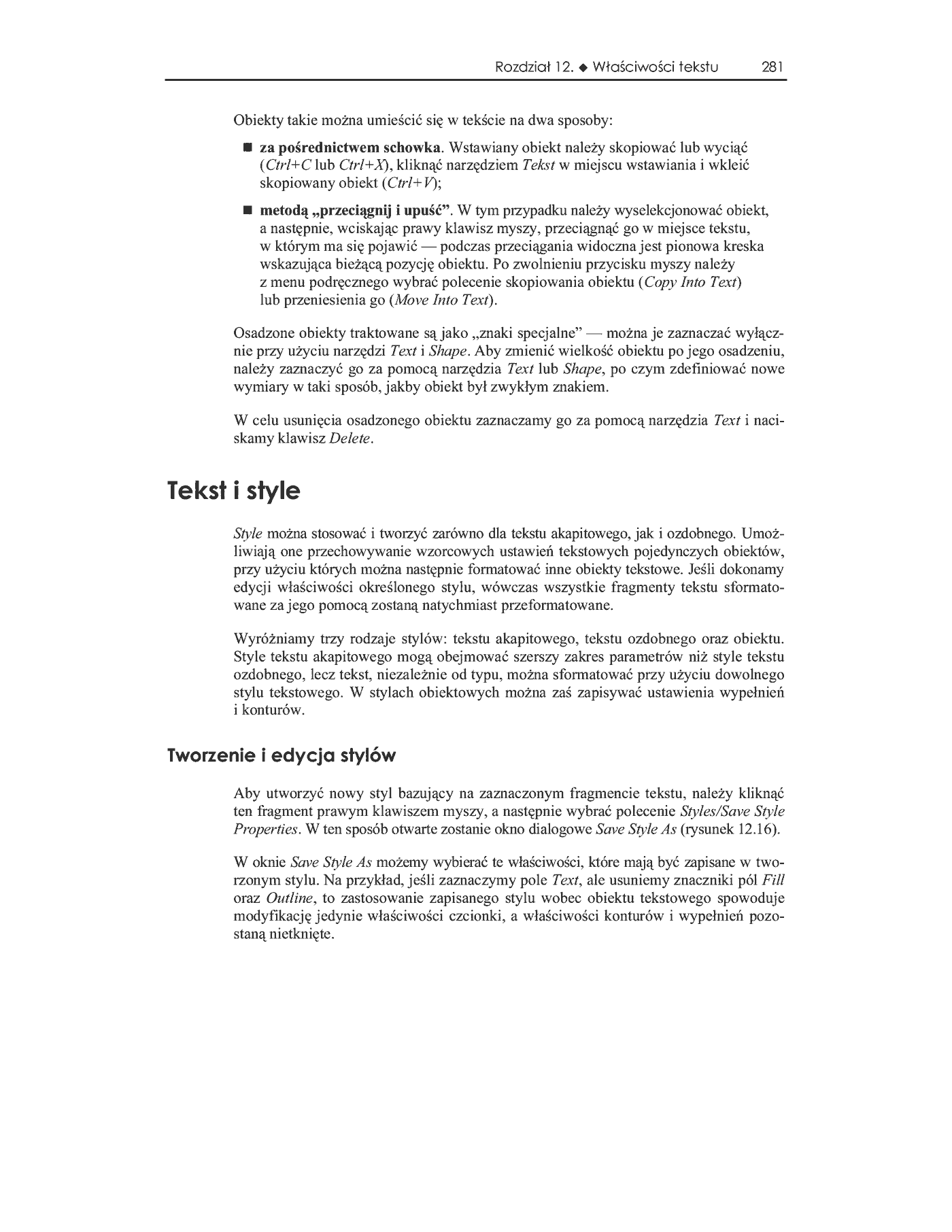 Fragment „CorelDRAW 12. Oficjalny podręcznik” — strona 36 z 41