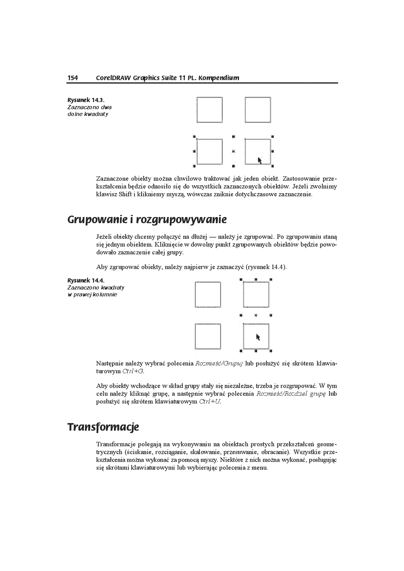 Fragment „CorelDRAW Graphics Suite 11 PL. Kompendium” — strona 8 z 17