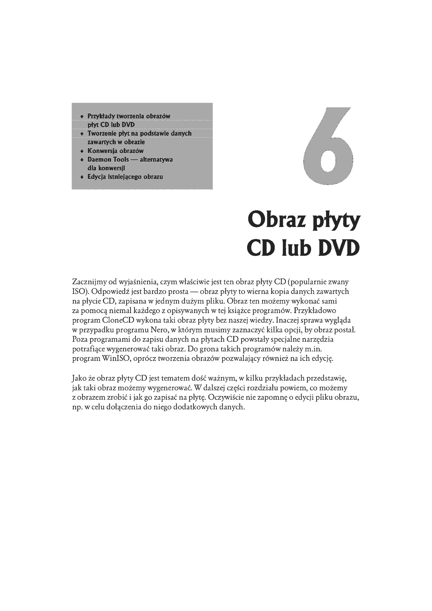 Fragment „Nagrywanie płyt CD i DVD. Kurs” — strona 4 z 18