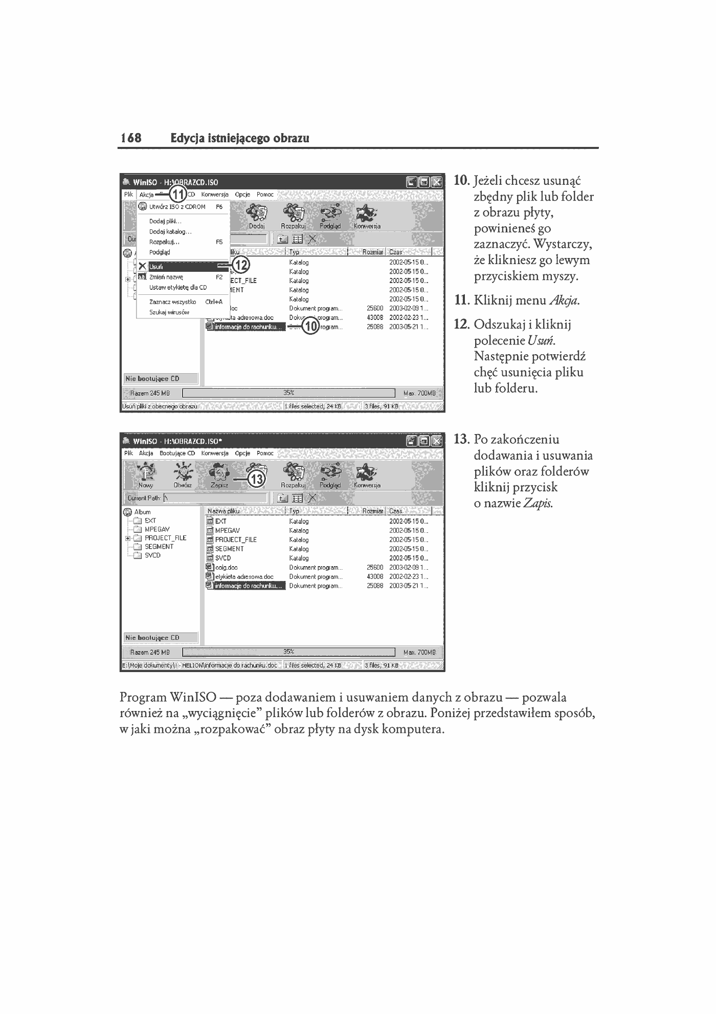 Fragment „Nagrywanie płyt CD i DVD. Kurs” — strona 17 z 18