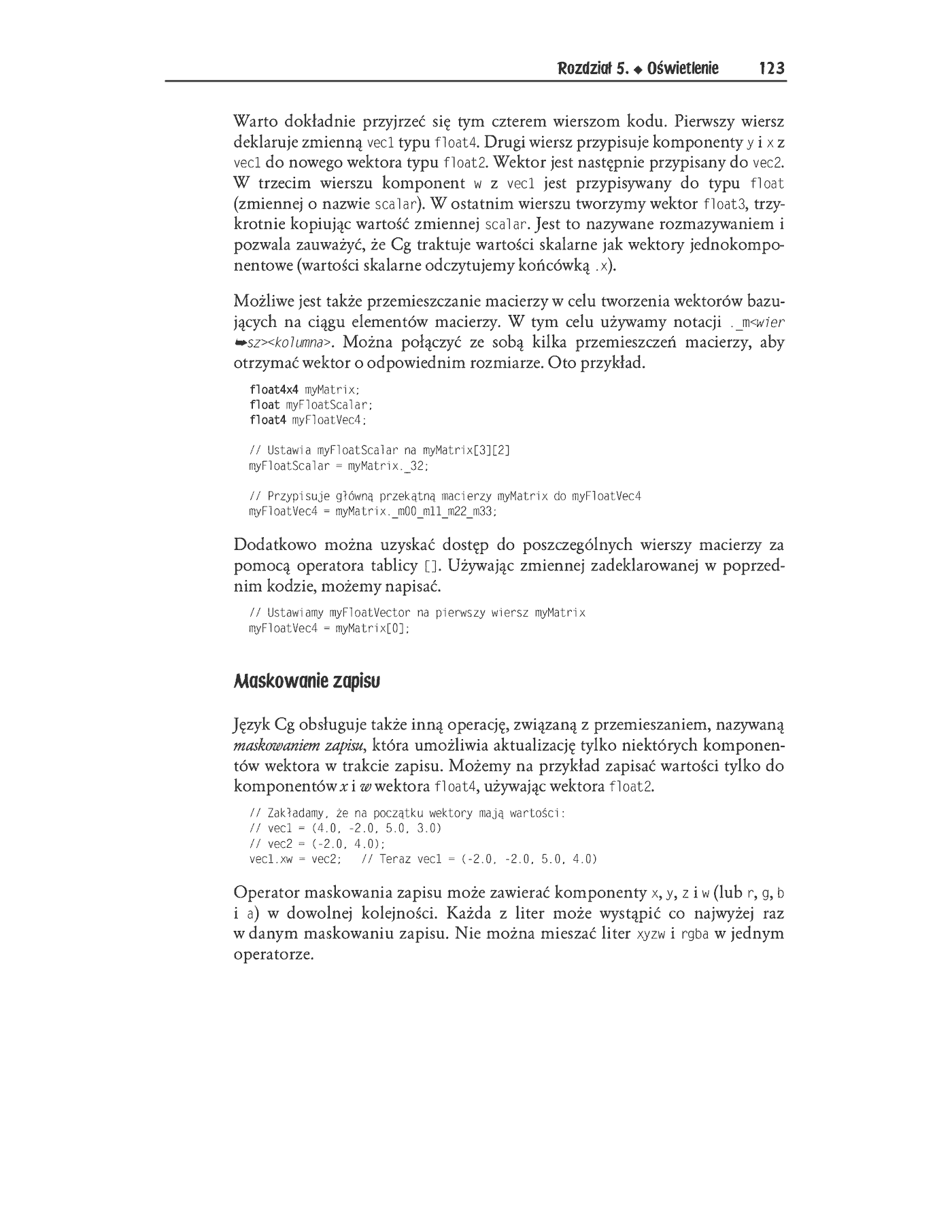 Fragment „Język Cg. Programowanie grafiki w czasie rzeczywistym” — strona 21 z 45