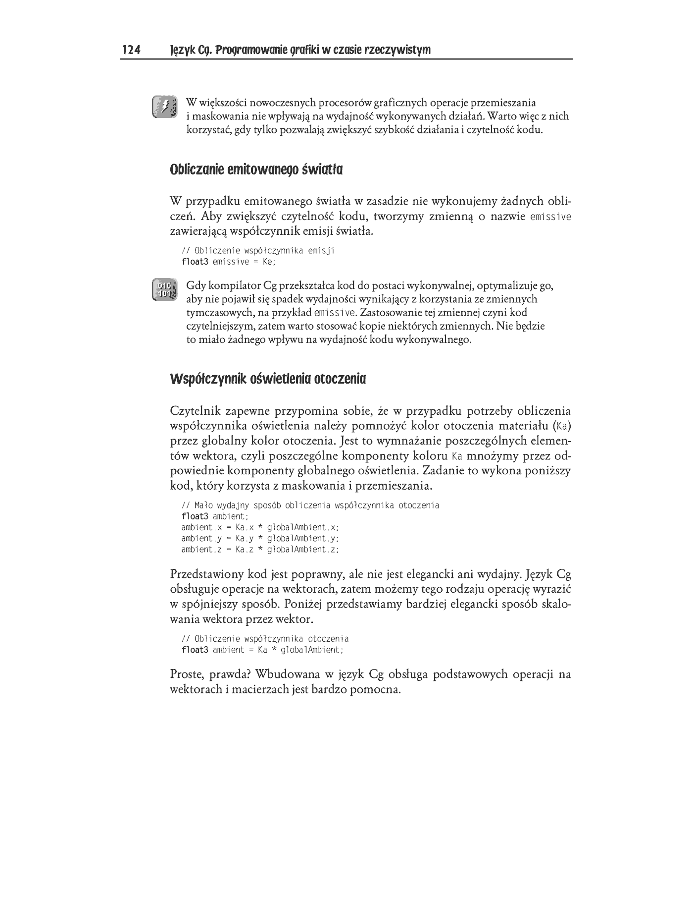 Fragment „Język Cg. Programowanie grafiki w czasie rzeczywistym” — strona 22 z 45