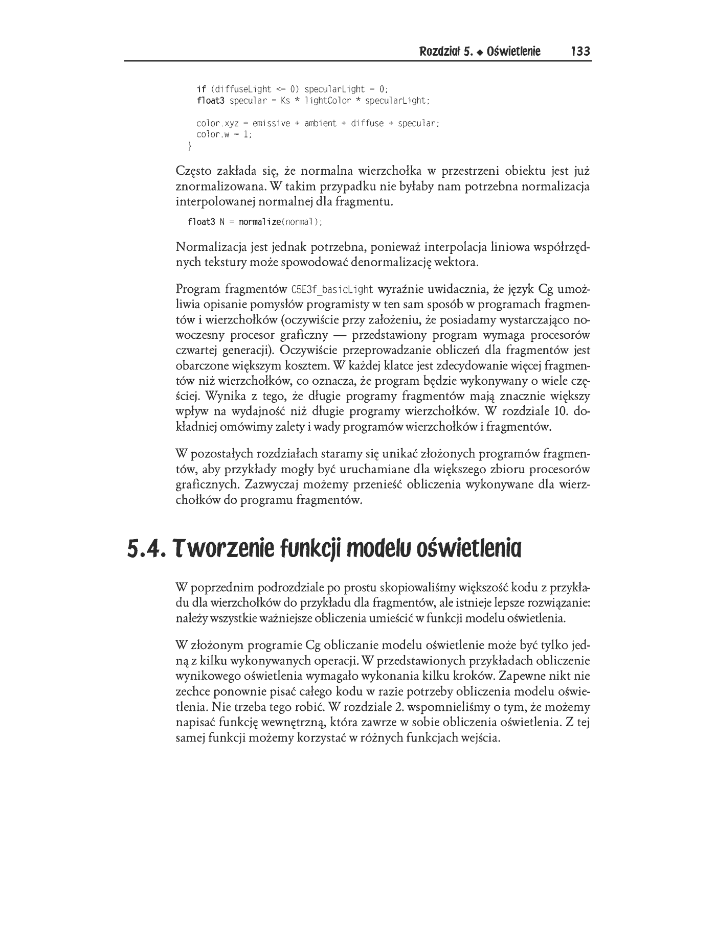 Fragment „Język Cg. Programowanie grafiki w czasie rzeczywistym” — strona 31 z 45