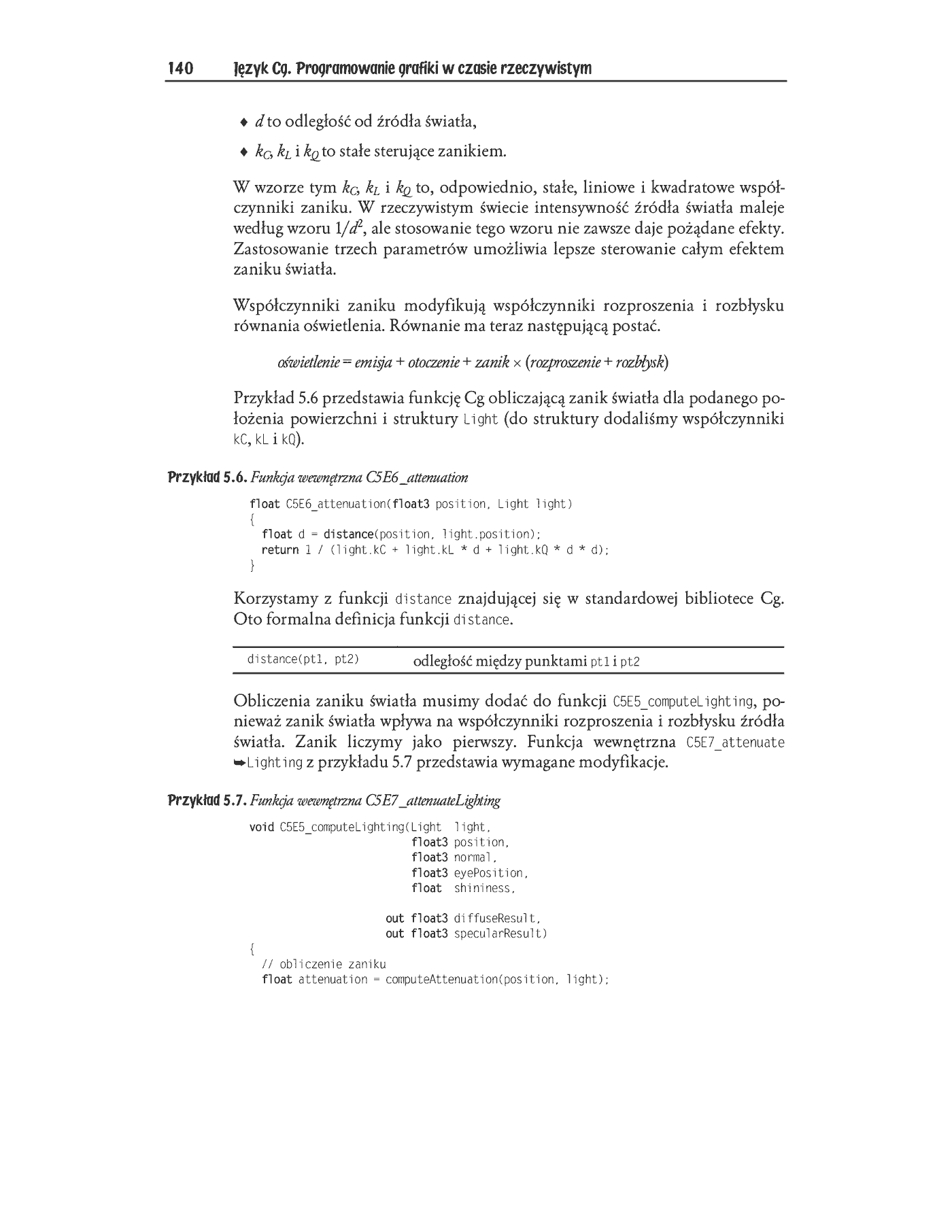 Fragment „Język Cg. Programowanie grafiki w czasie rzeczywistym” — strona 38 z 45