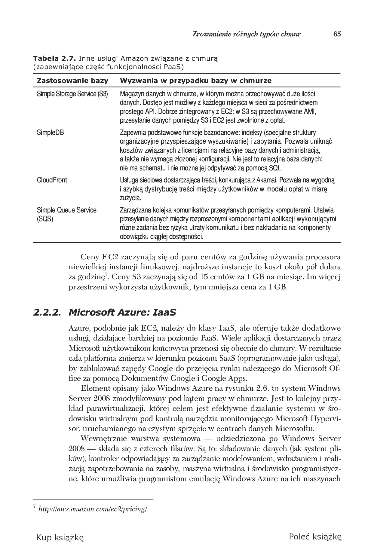 Fragment „Chmura obliczeniowa. Rozwiązania dla biznesu” — strona 31 z 44
