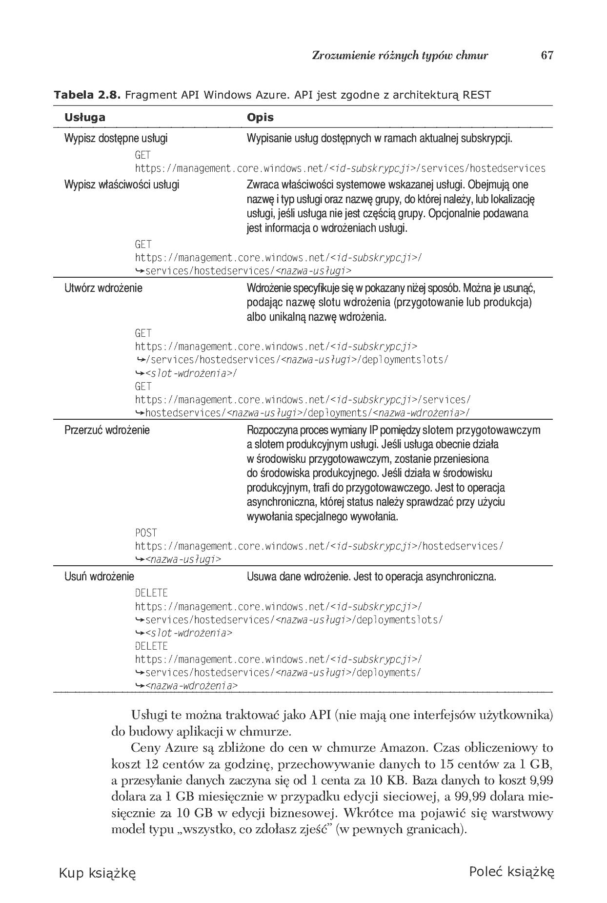 Fragment „Chmura obliczeniowa. Rozwiązania dla biznesu” — strona 33 z 44