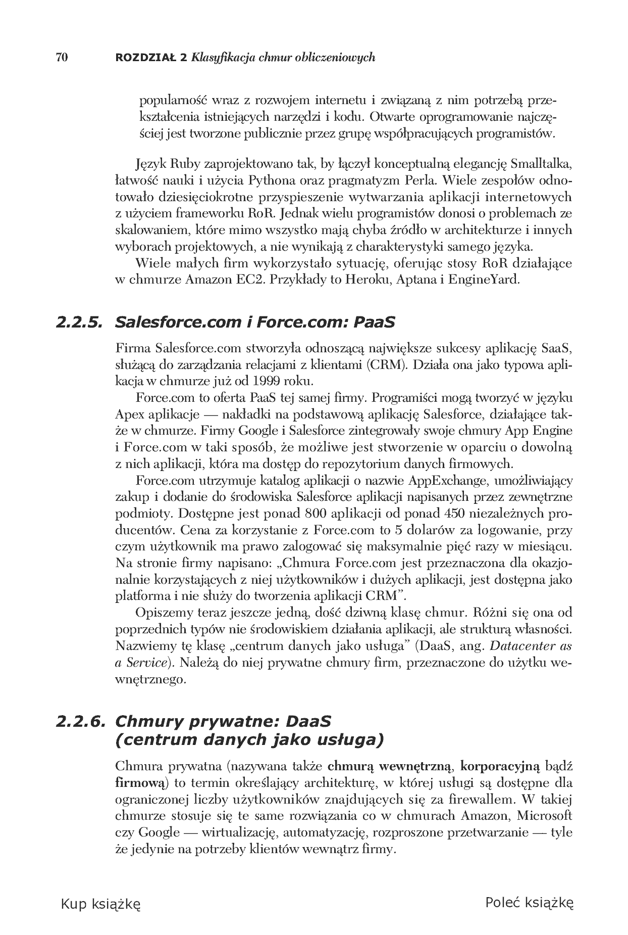 Fragment „Chmura obliczeniowa. Rozwiązania dla biznesu” — strona 36 z 44