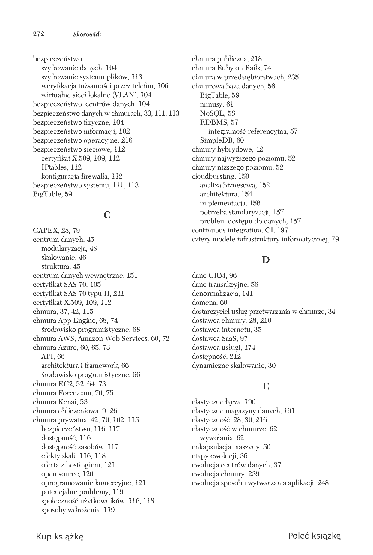Fragment „Chmura obliczeniowa. Rozwiązania dla biznesu” — strona 38 z 44