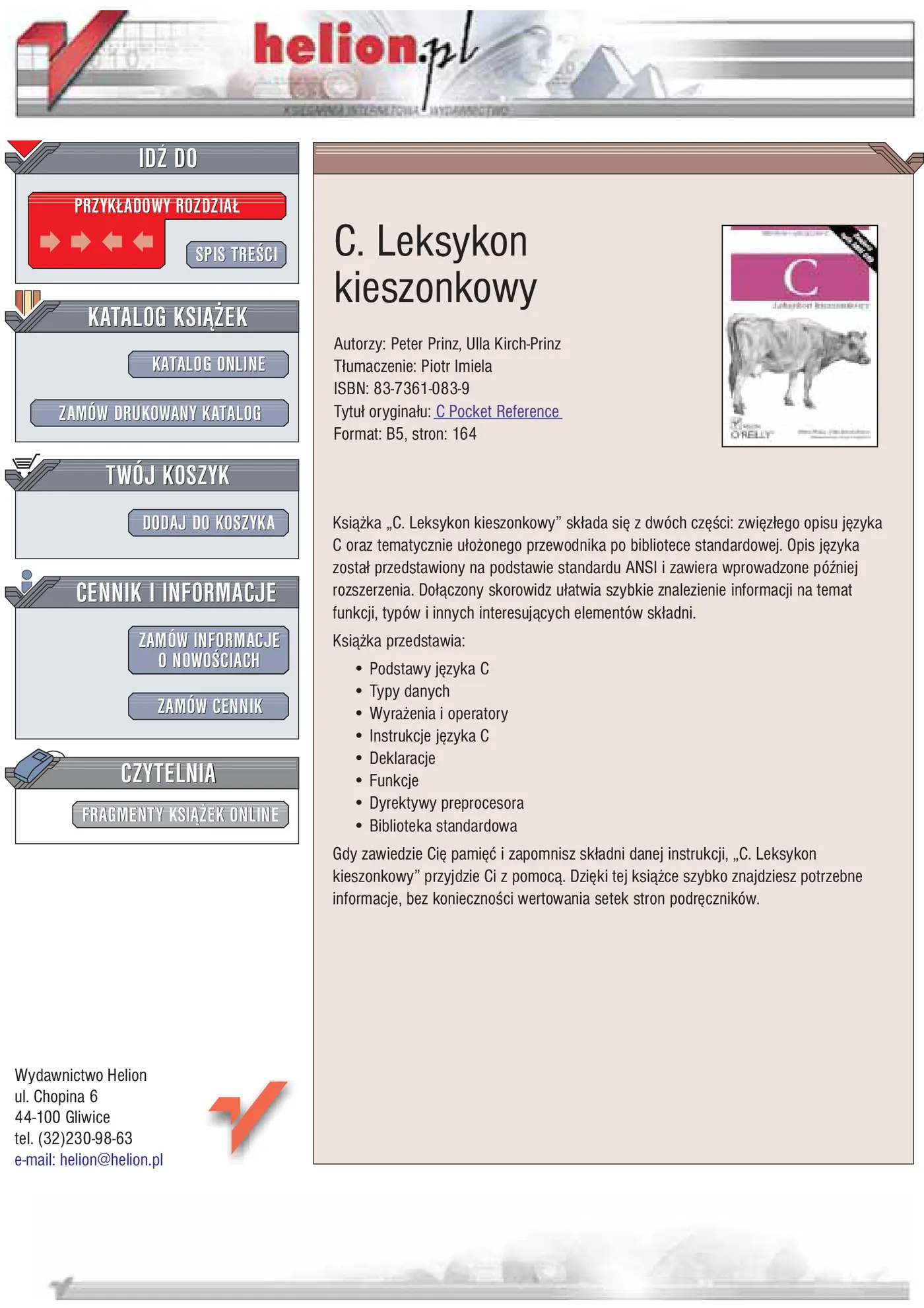 Fragment „C. Leksykon kieszonkowy” — strona 1 z 14