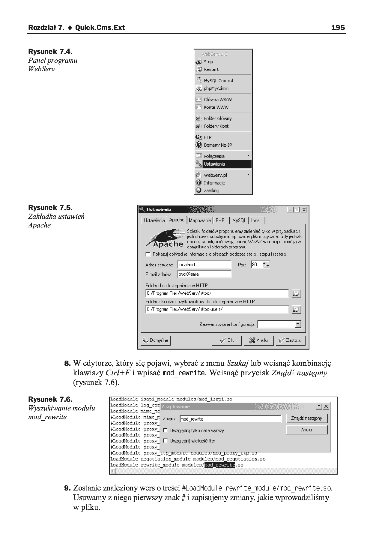Fragment „CMS. Praktyczne projekty” — strona 8 z 36