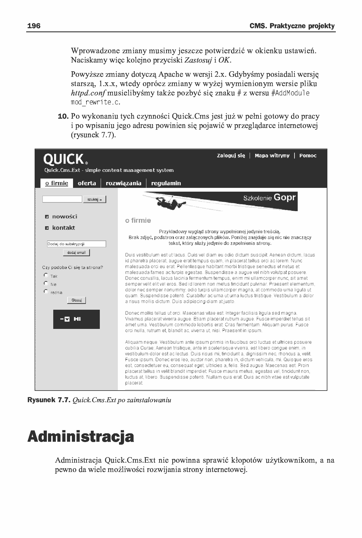 Fragment „CMS. Praktyczne projekty” — strona 9 z 36