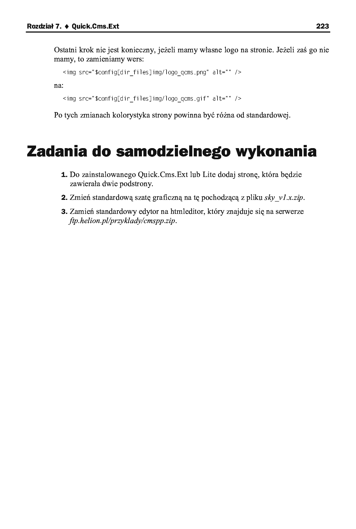 Fragment „CMS. Praktyczne projekty” — strona 36 z 36