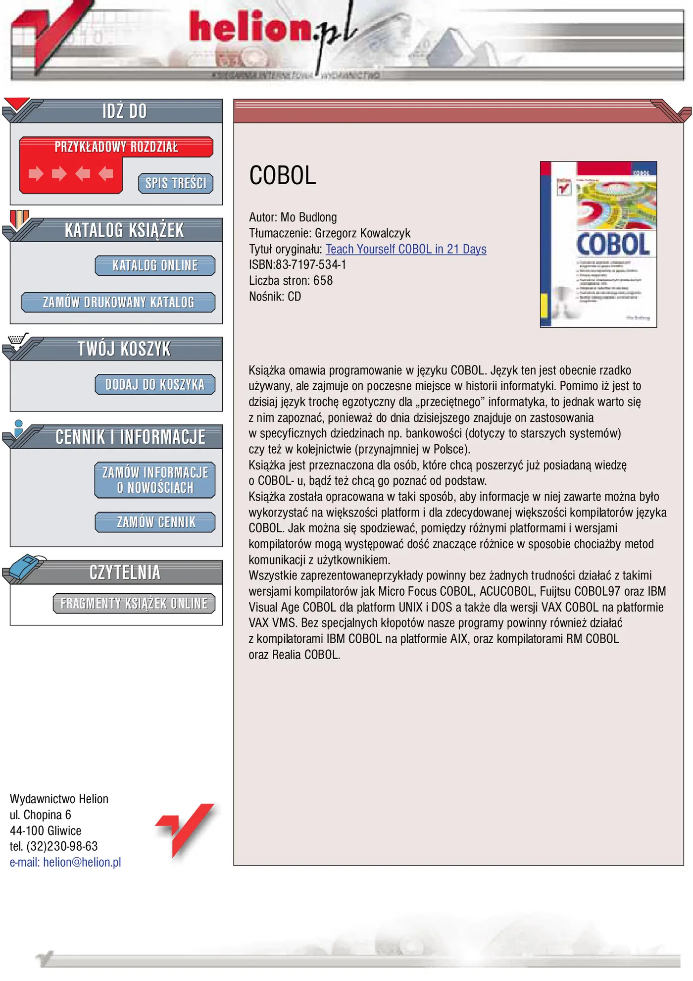 Fragment „COBOL” — strona 1 z 29