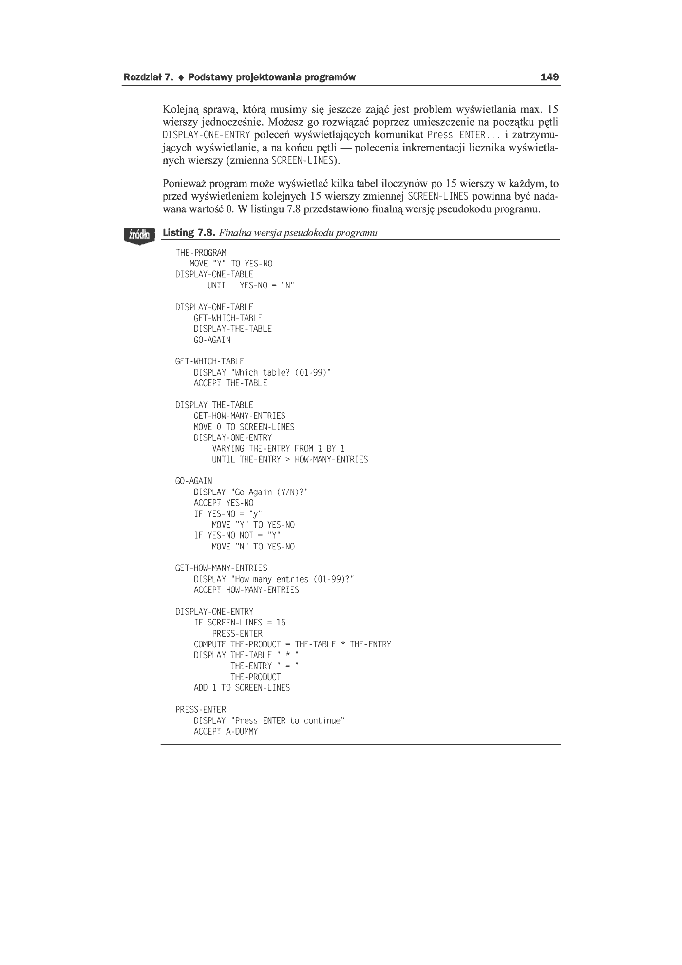 Fragment „COBOL” — strona 16 z 29