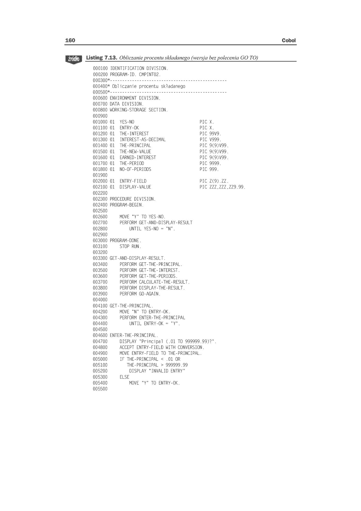 Fragment „COBOL” — strona 27 z 29