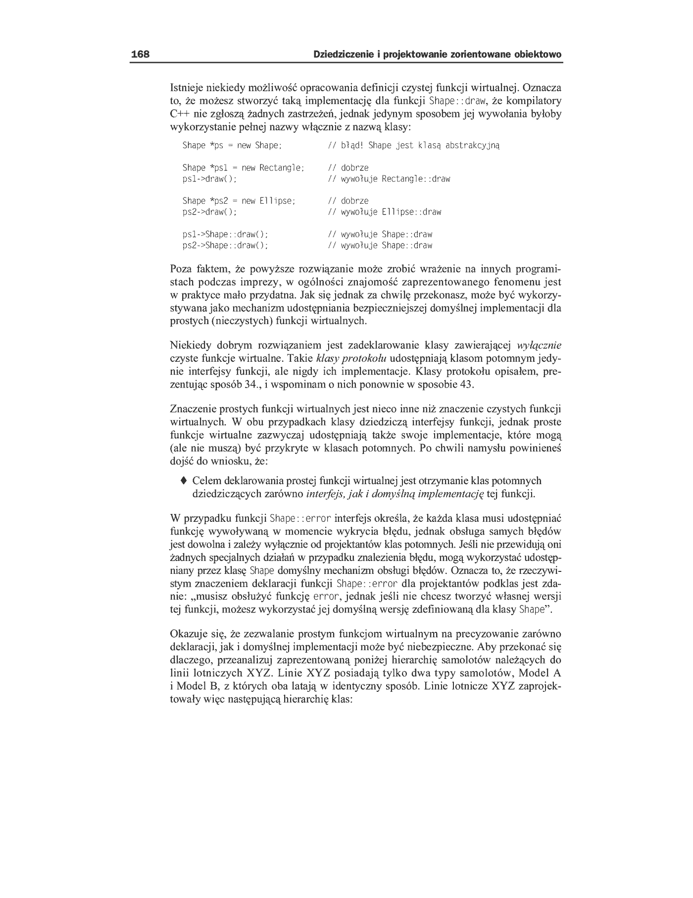 Fragment „C++. 50 efektywnych sposobów na udoskonalenie Twoich programów” — strona 13 z 59