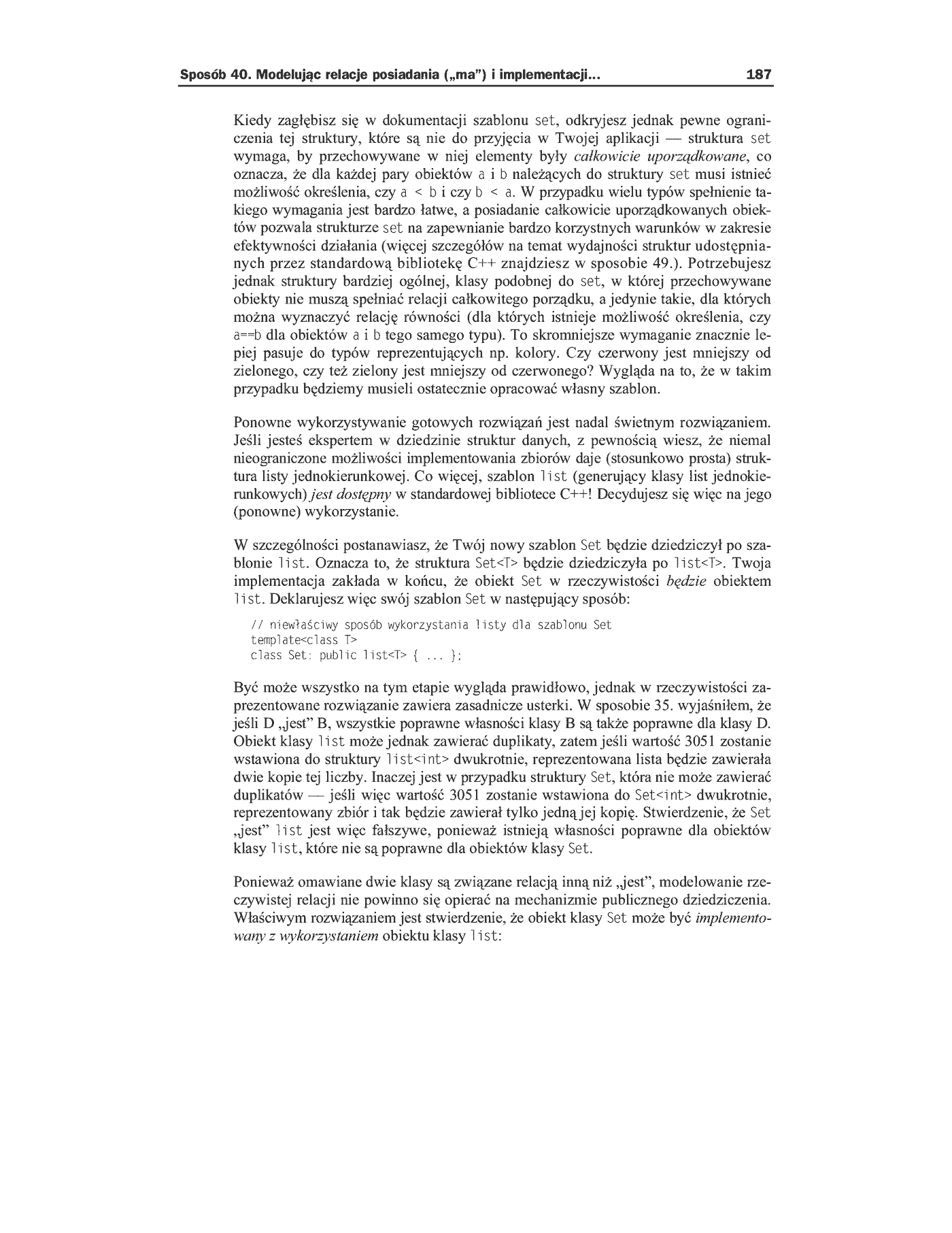 Fragment „C++. 50 efektywnych sposobów na udoskonalenie Twoich programów” — strona 32 z 59