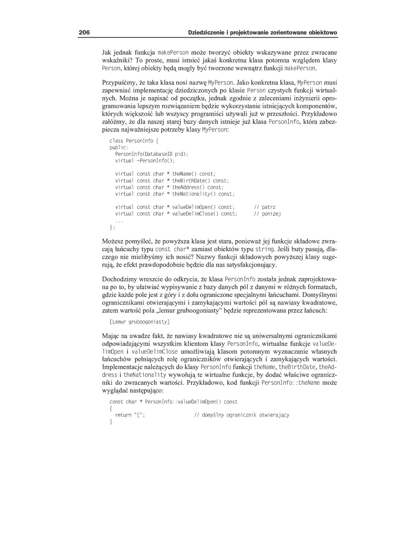 Fragment „C++. 50 efektywnych sposobów na udoskonalenie Twoich programów” — strona 51 z 59