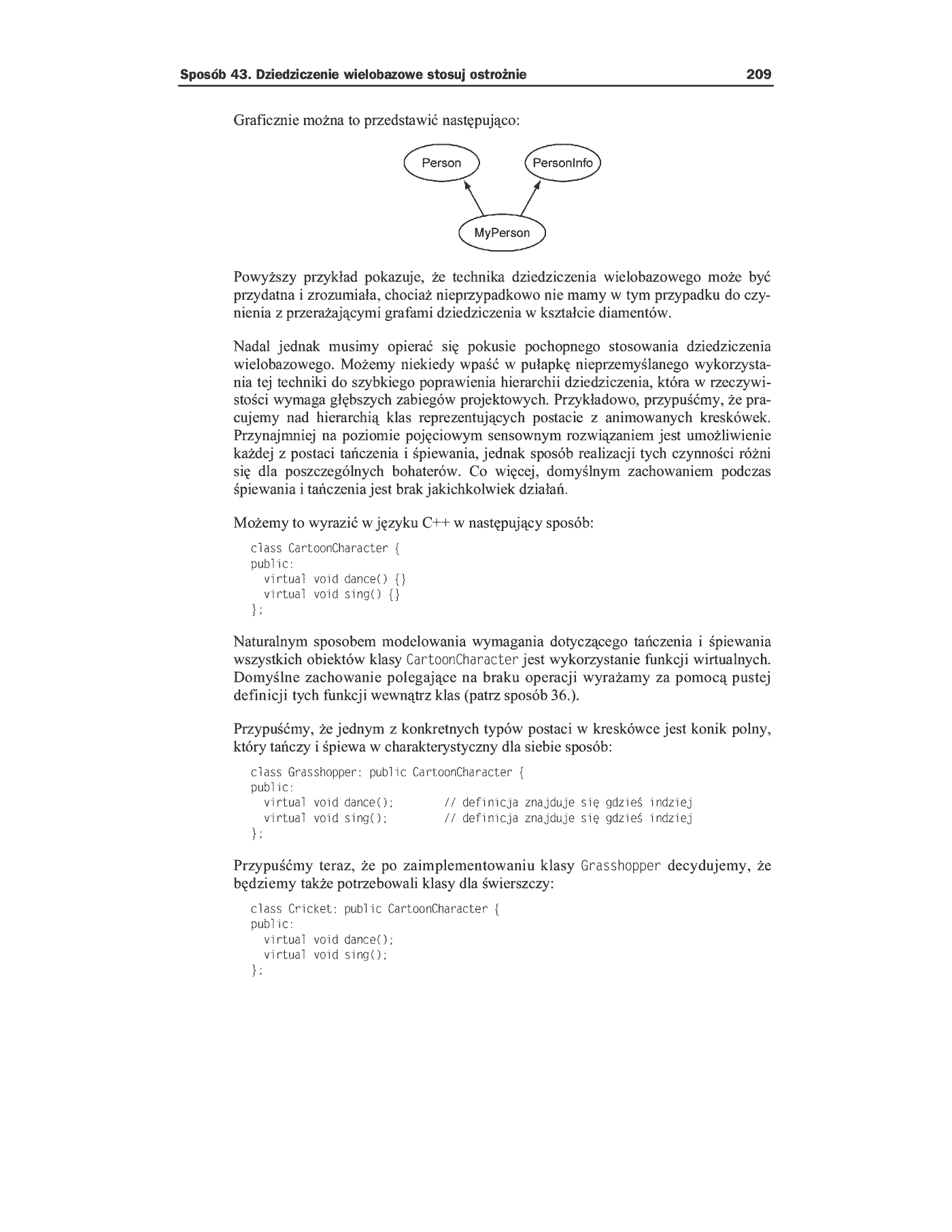 Fragment „C++. 50 efektywnych sposobów na udoskonalenie Twoich programów” — strona 54 z 59