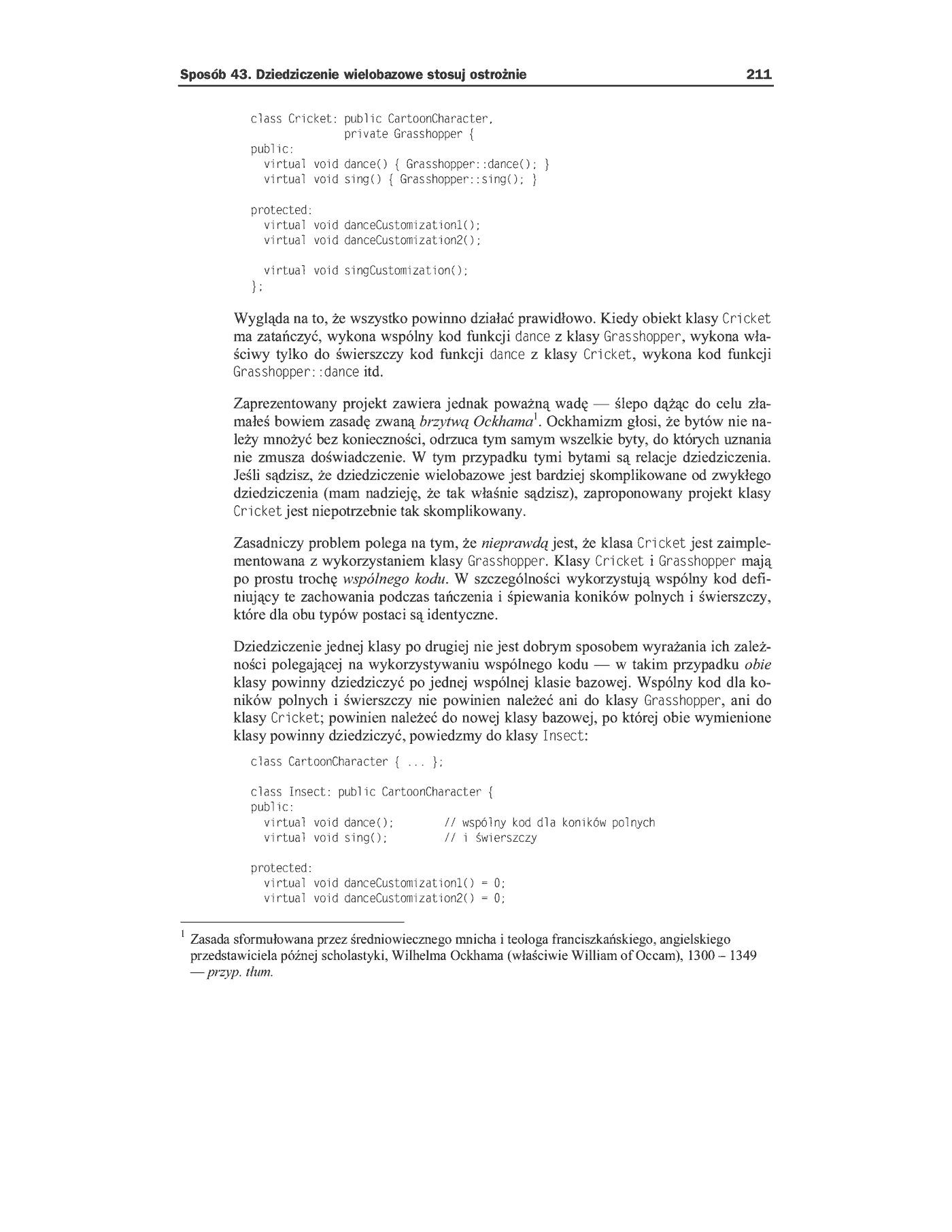 Fragment „C++. 50 efektywnych sposobów na udoskonalenie Twoich programów” — strona 56 z 59