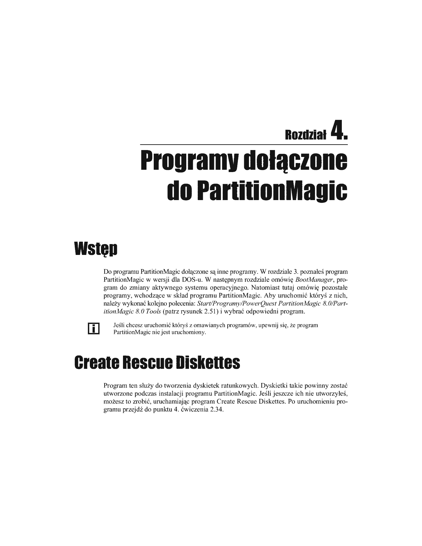 Fragment „PartitionMagic. Ćwiczenia” — strona 4 z 21