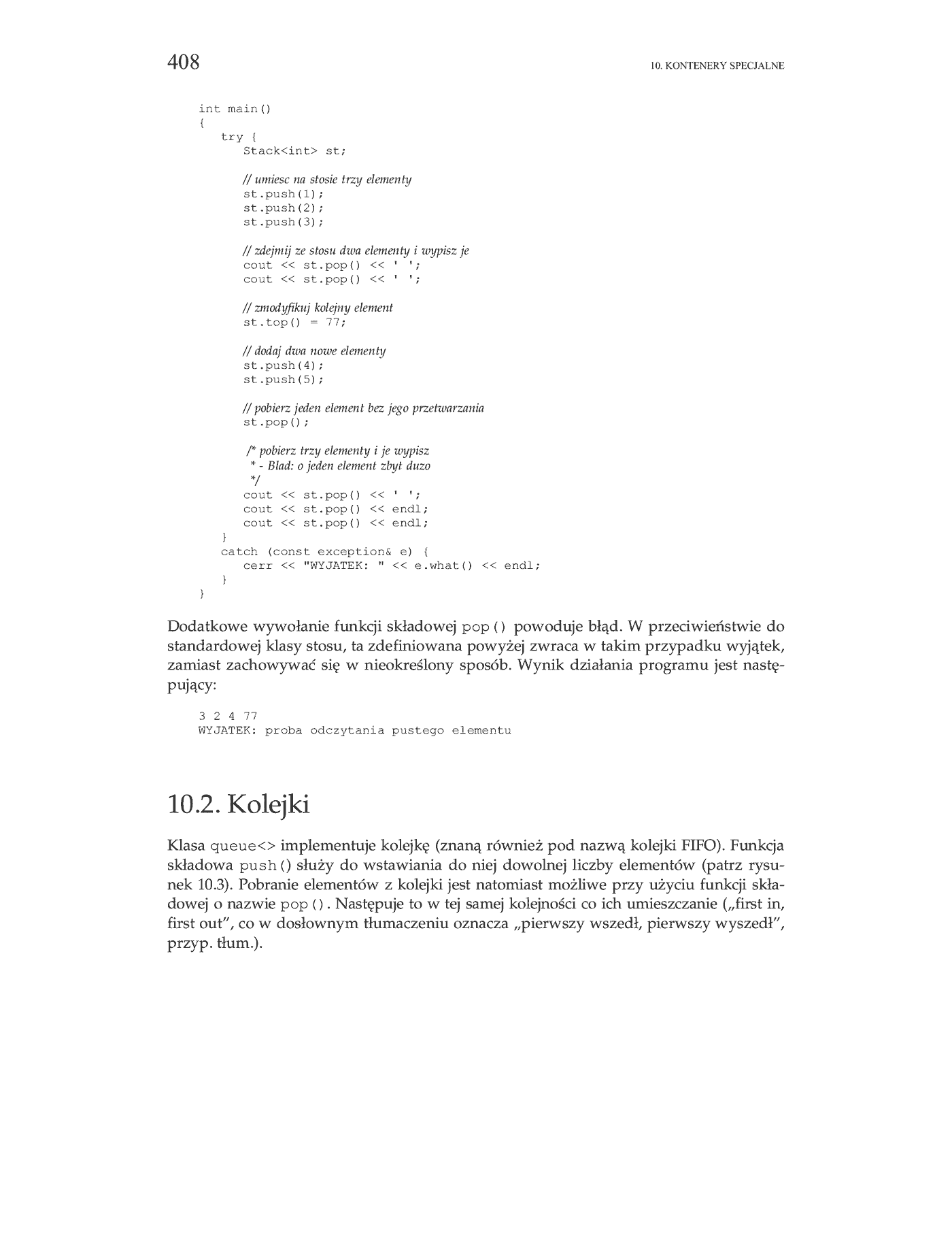 Fragment „C++. Biblioteka standardowa. Podręcznik programisty” — strona 18 z 40