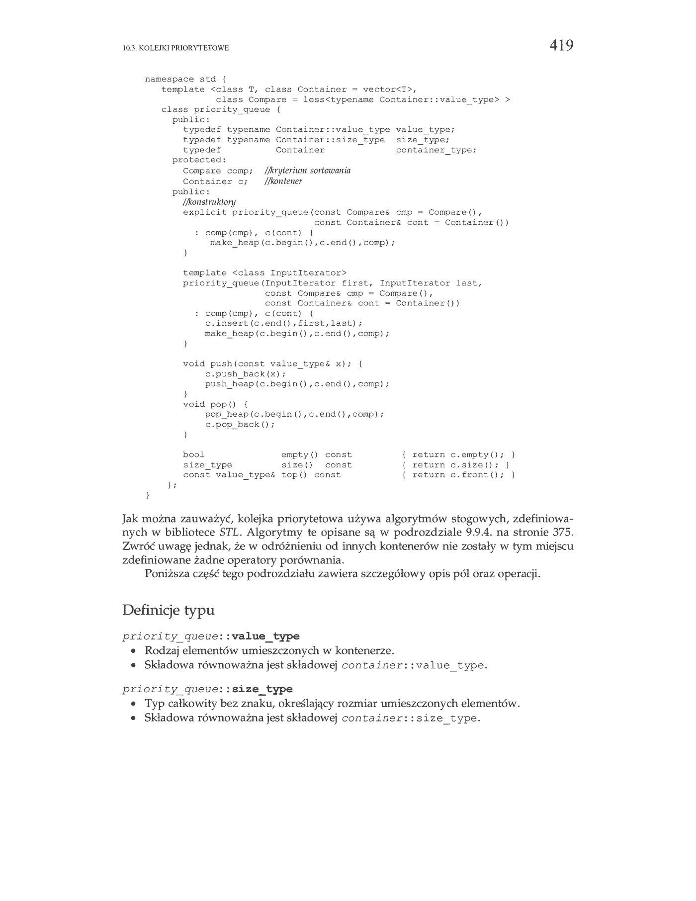 Fragment „C++. Biblioteka standardowa. Podręcznik programisty” — strona 29 z 40