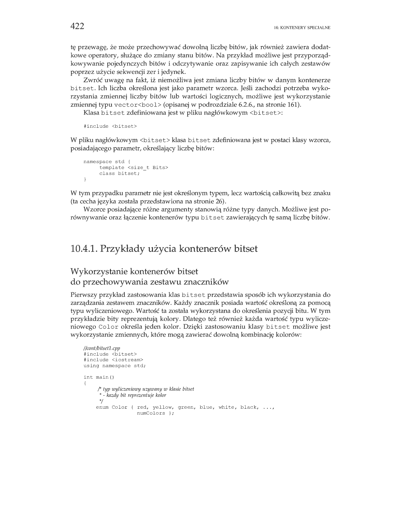 Fragment „C++. Biblioteka standardowa. Podręcznik programisty” — strona 32 z 40
