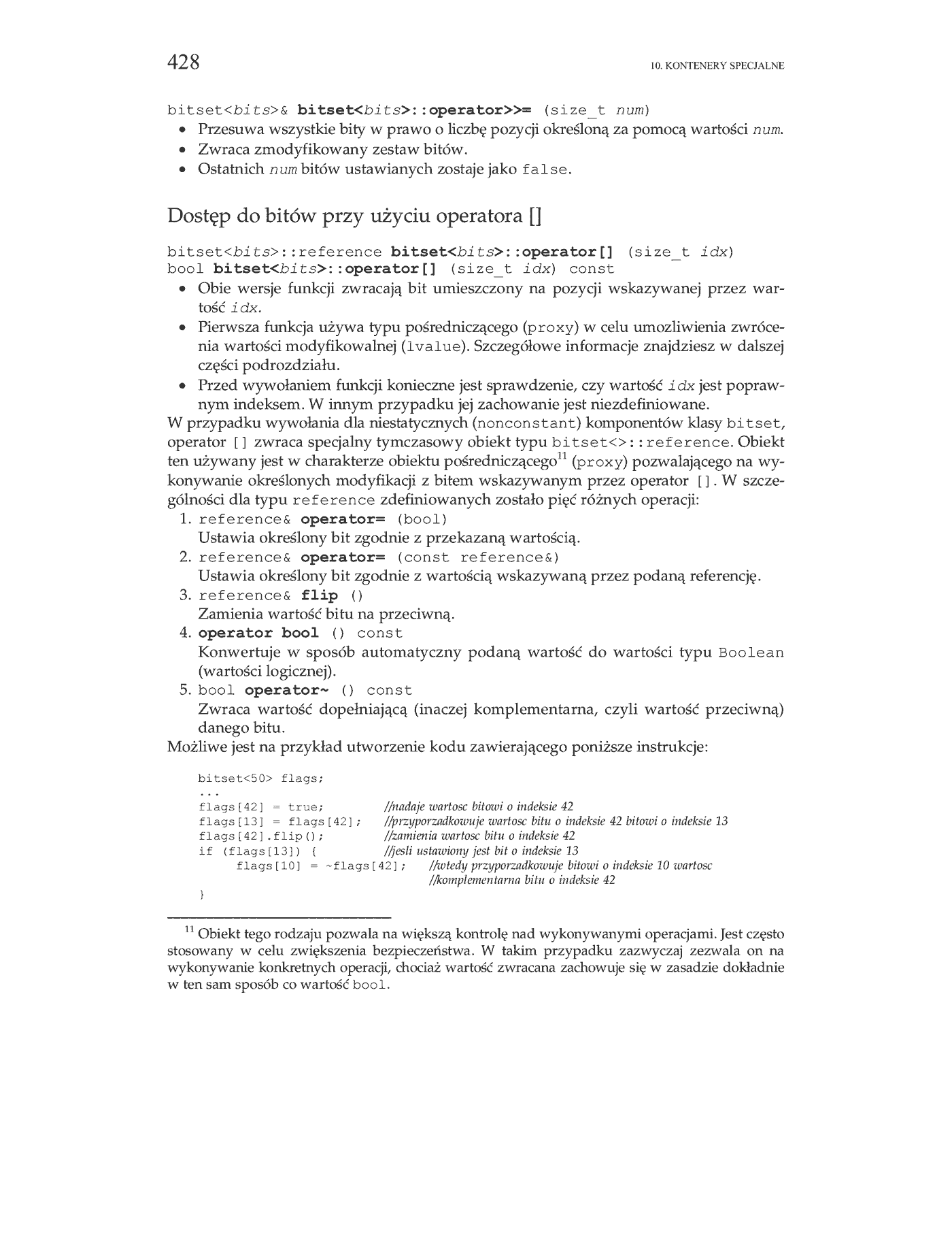 Fragment „C++. Biblioteka standardowa. Podręcznik programisty” — strona 38 z 40