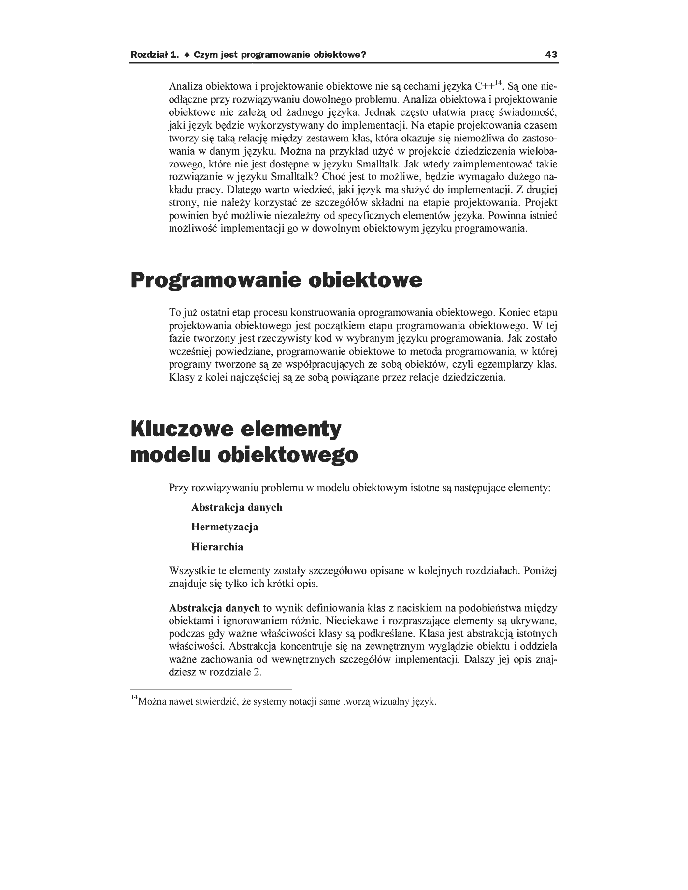 Fragment „Język C++. Efektywne programowanie obiektowe” — strona 30 z 35
