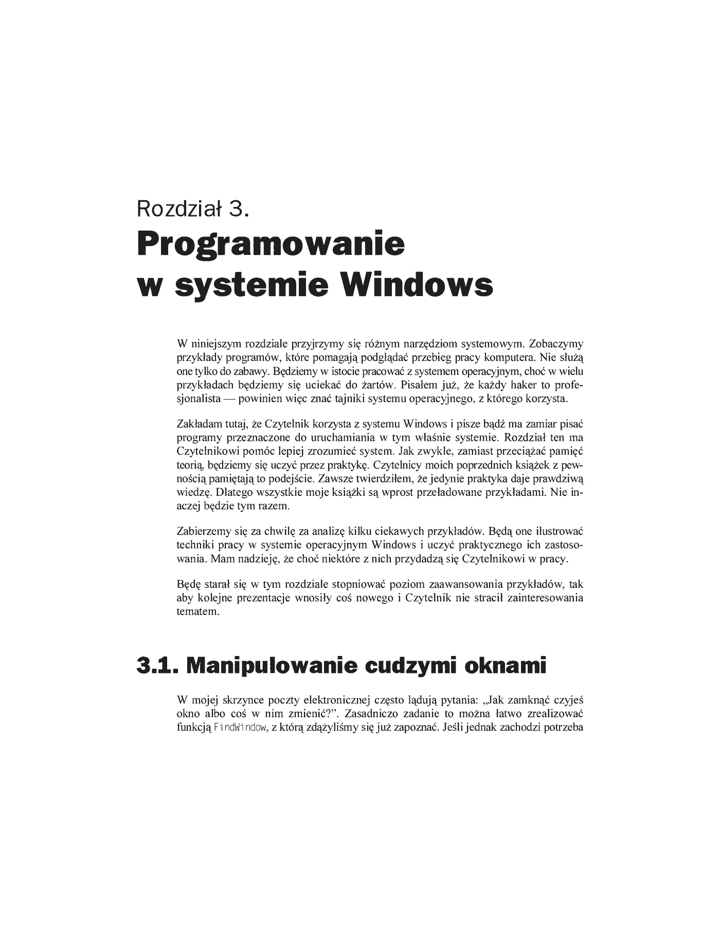 Fragment „C++. Elementarz hakera” — strona 5 z 45