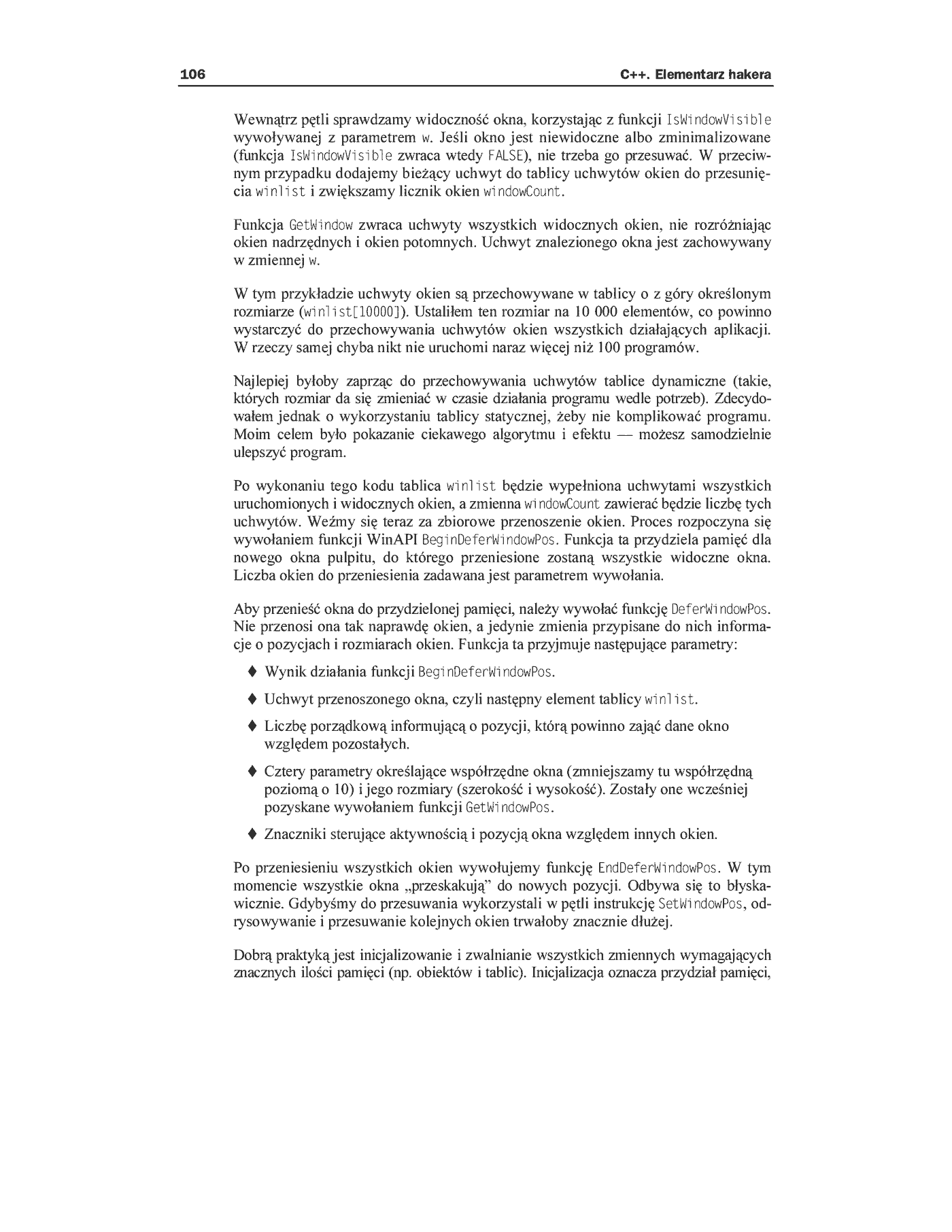Fragment „C++. Elementarz hakera” — strona 14 z 45