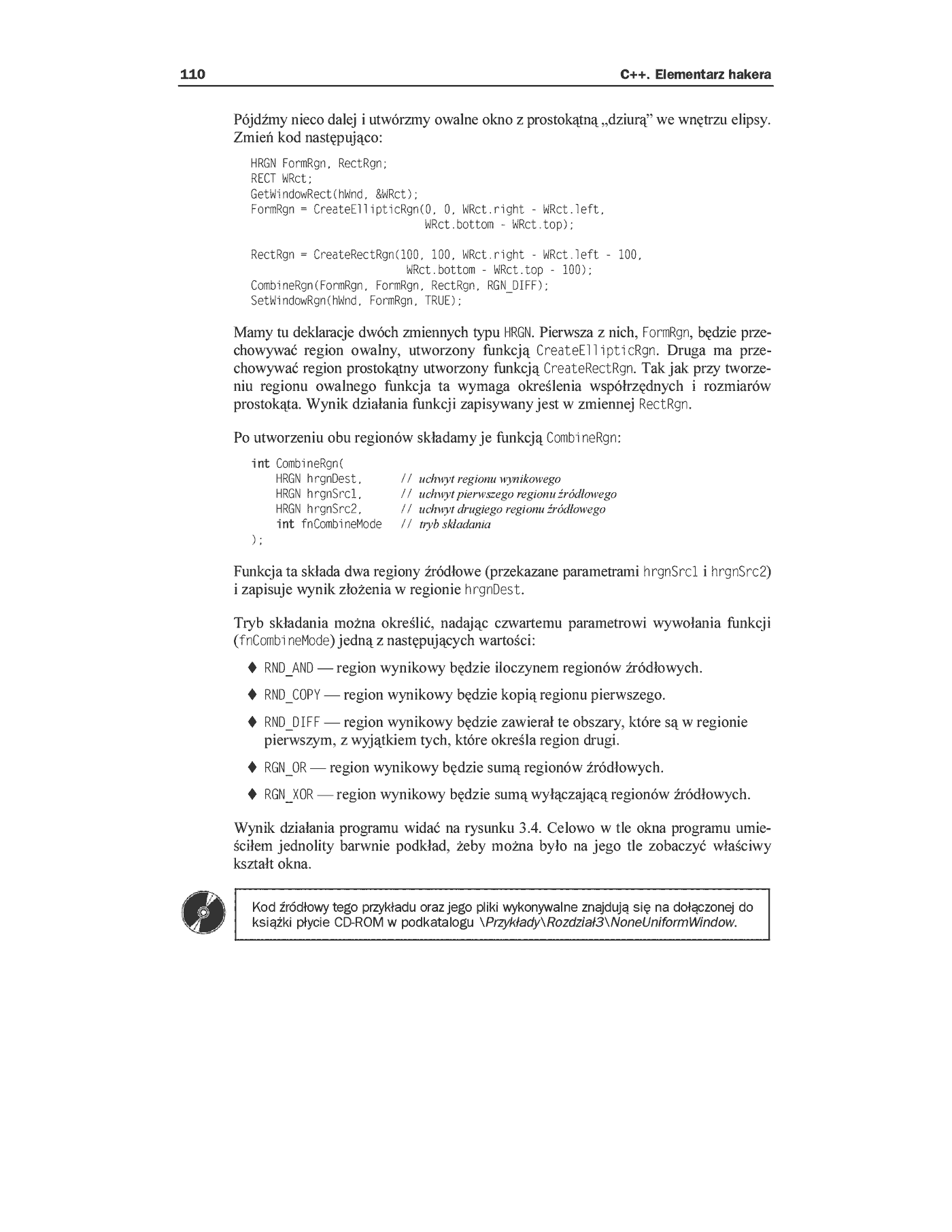Fragment „C++. Elementarz hakera” — strona 18 z 45