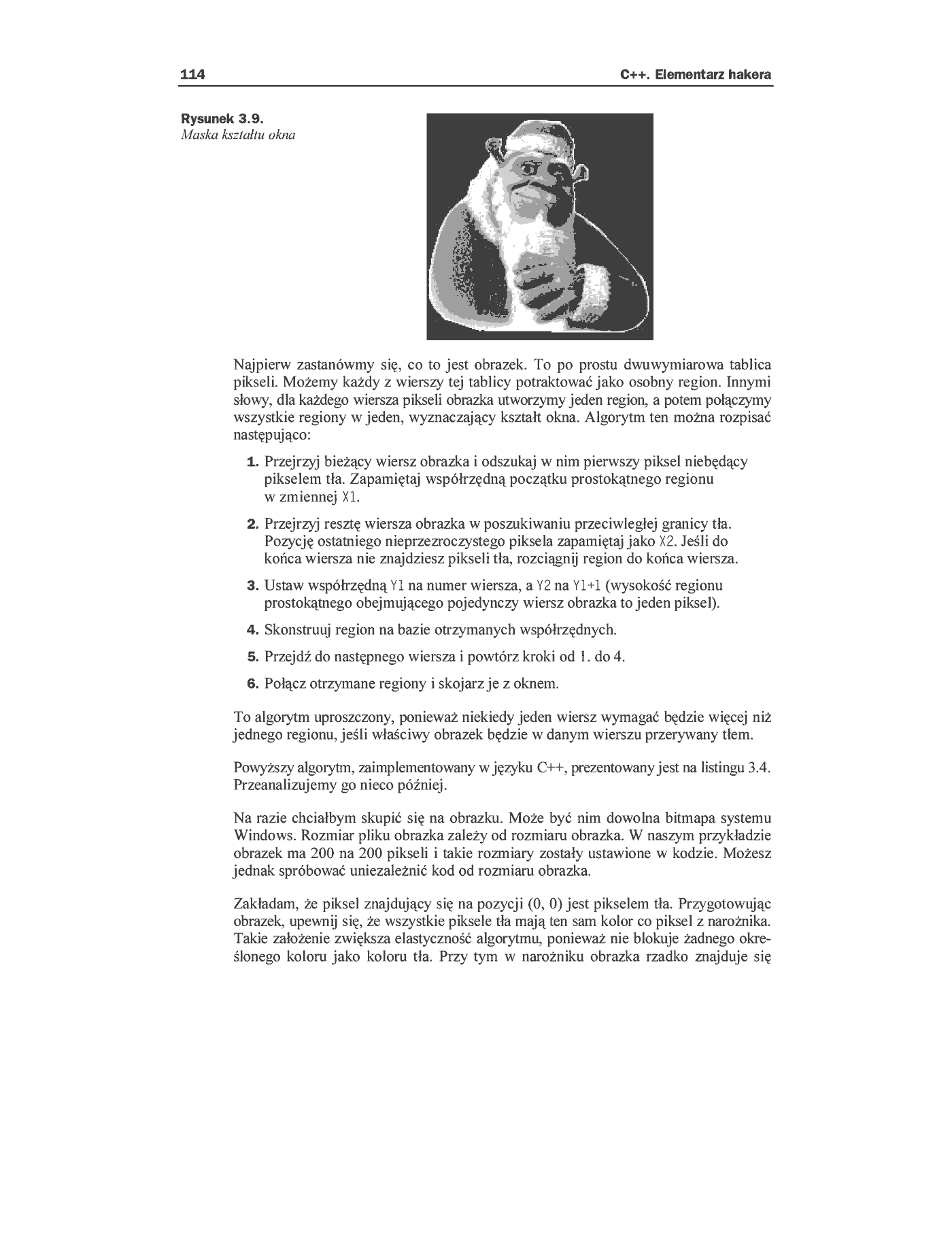 Fragment „C++. Elementarz hakera” — strona 22 z 45