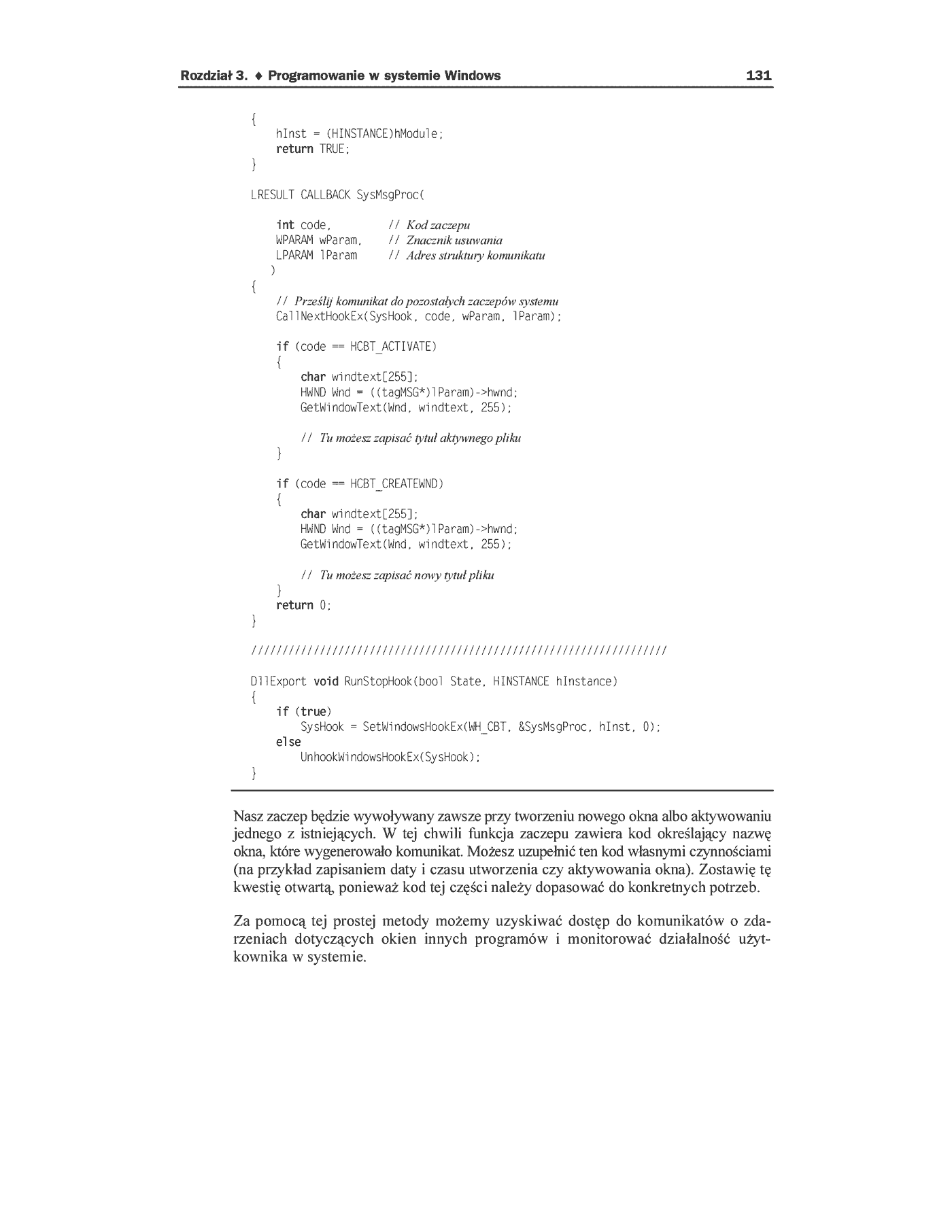 Fragment „C++. Elementarz hakera” — strona 39 z 45