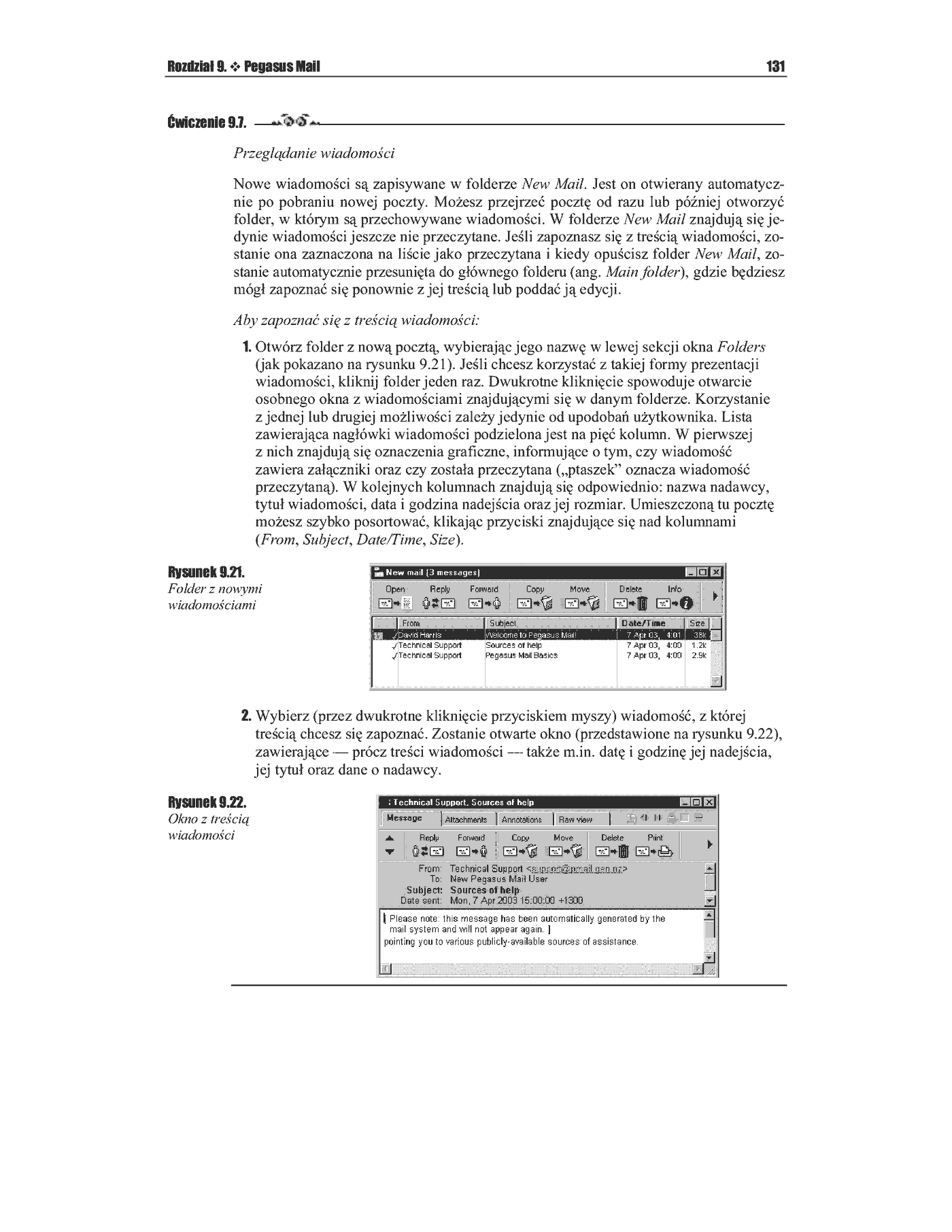 Fragment „Poczta elektroniczna. Ćwiczenia praktyczne” — strona 14 z 26