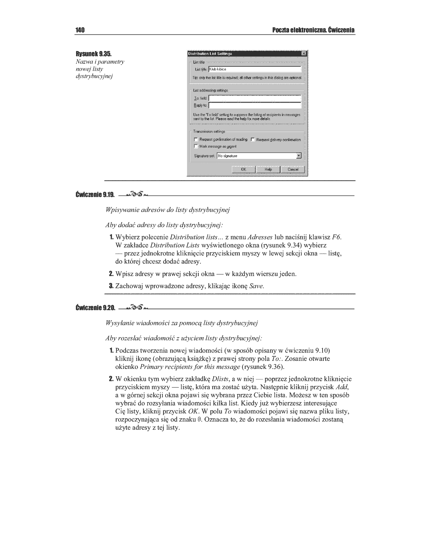 Fragment „Poczta elektroniczna. Ćwiczenia praktyczne” — strona 23 z 26