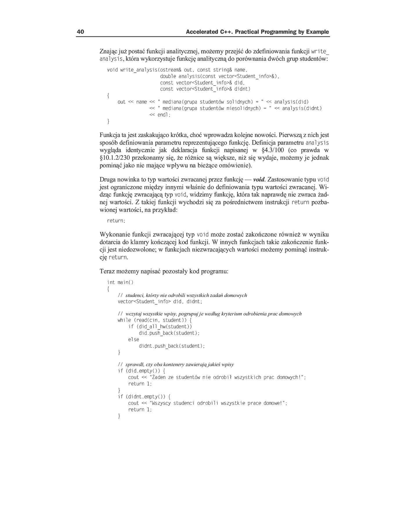 Fragment „C++. Potęga języka. Od przykładu do przykładu” — strona 20 z 31